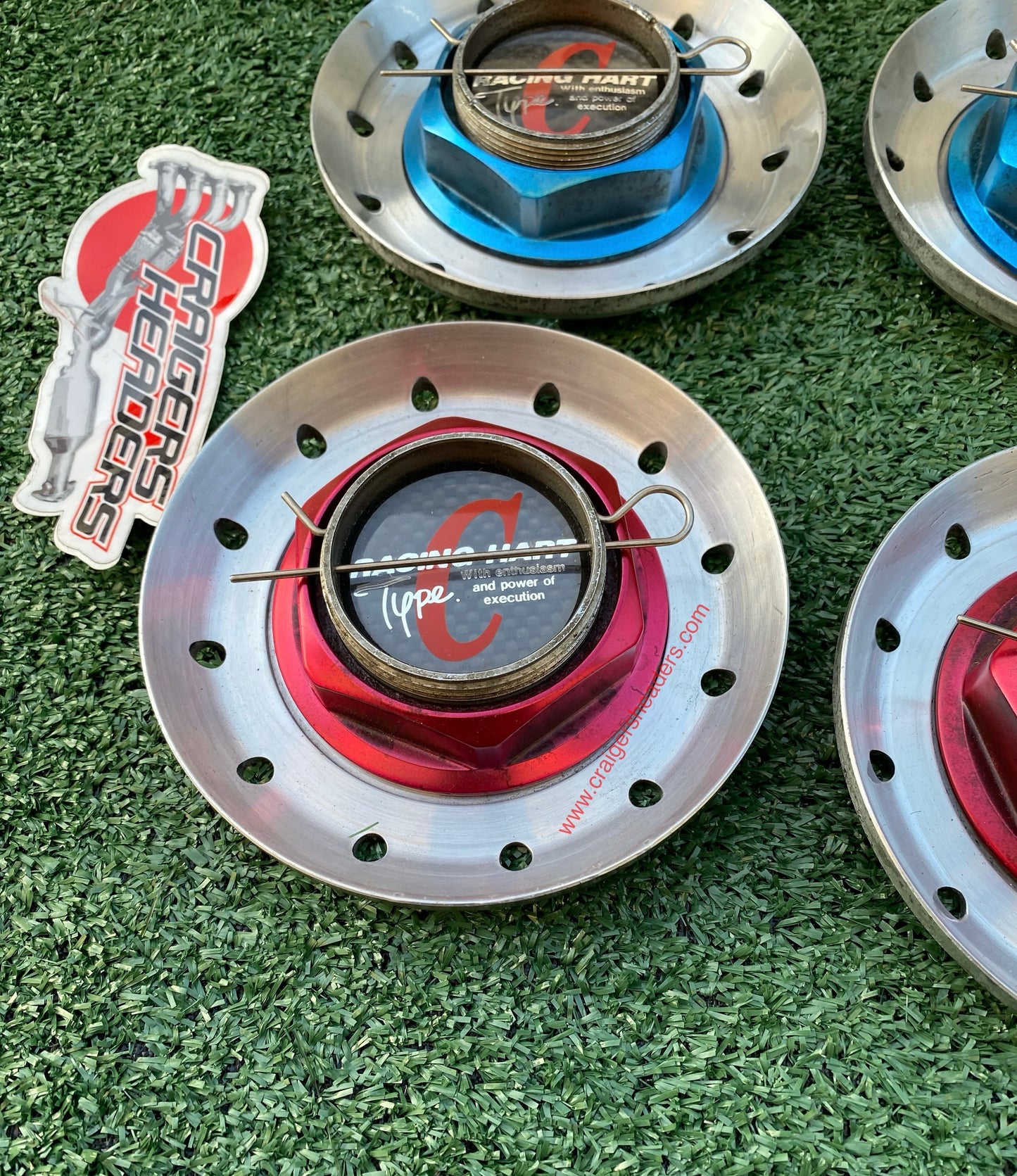 Racing Hart Type C’s - 5x114 - 16x7" and 16x8", +33 Offset