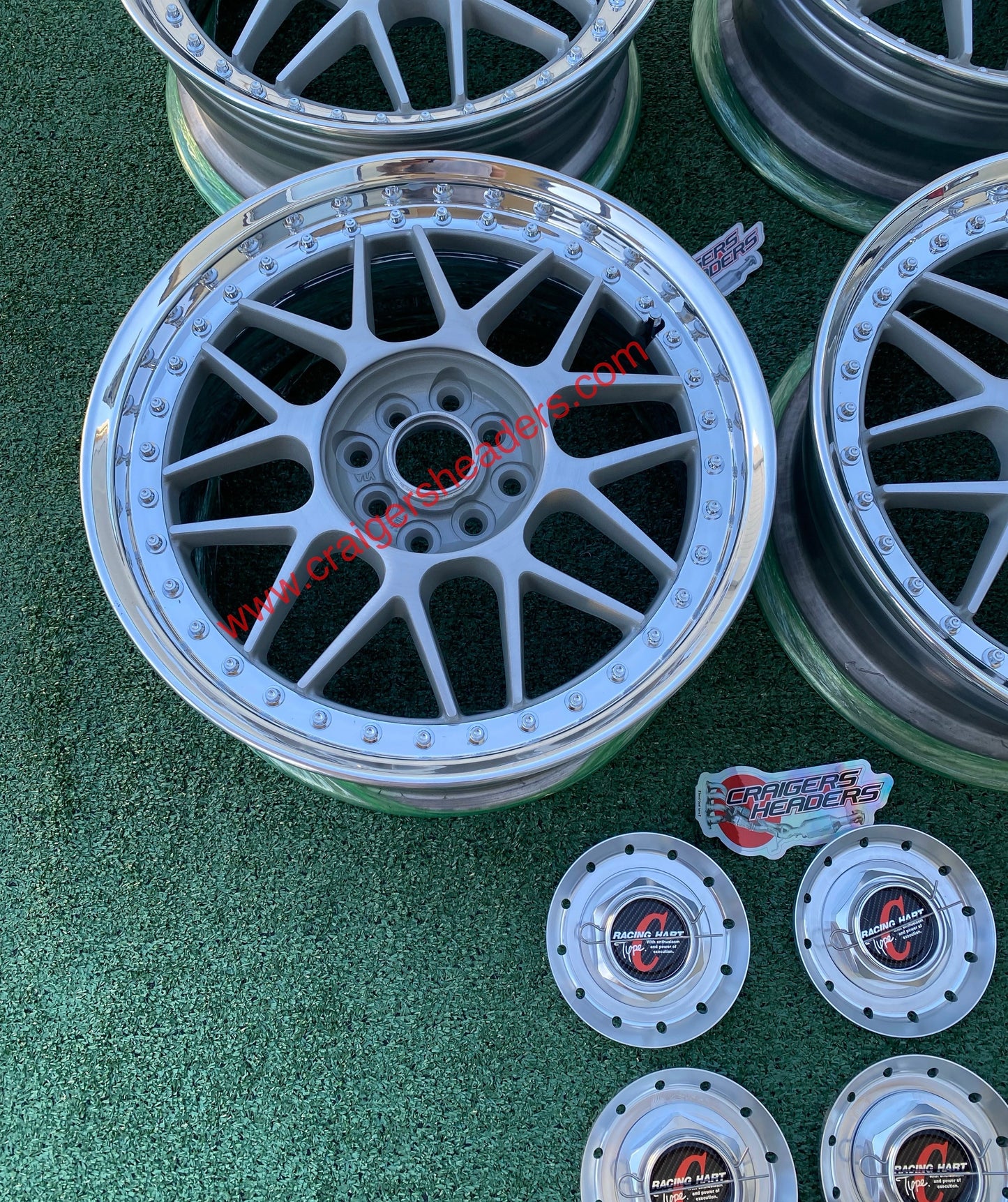 Racing Hart Type C2’s - 4x100 & 4x114 - 17 x 7”