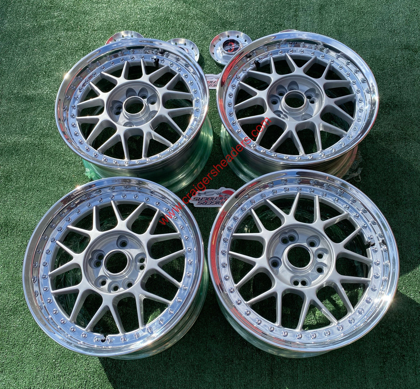 Racing Hart Type C’s - 4x114 & 5x114 - 16 x 8" +38 Offset
