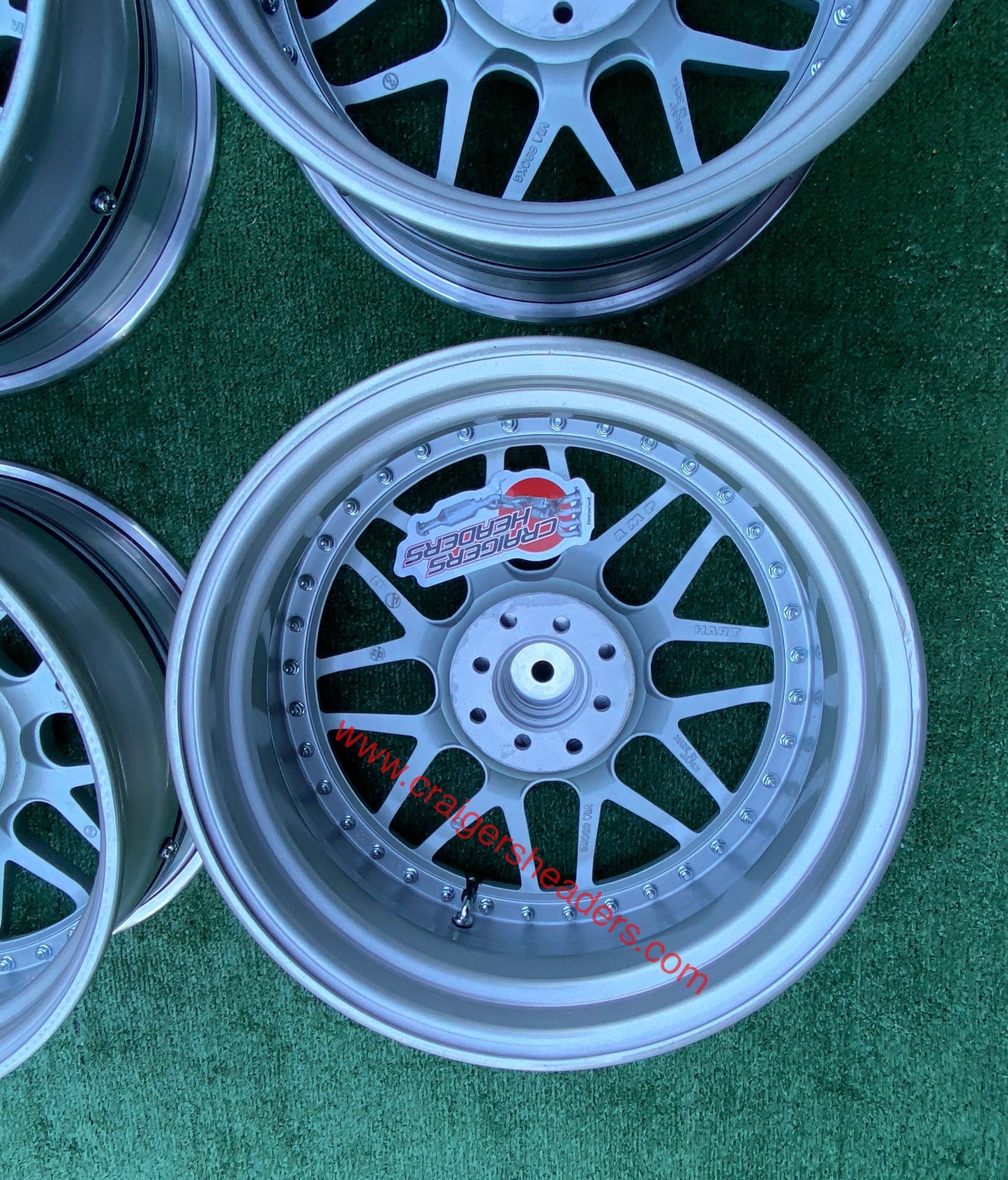 Racing Hart Type C2’s - 4x100 & 4x114 - 17X8.5" +22 Offset