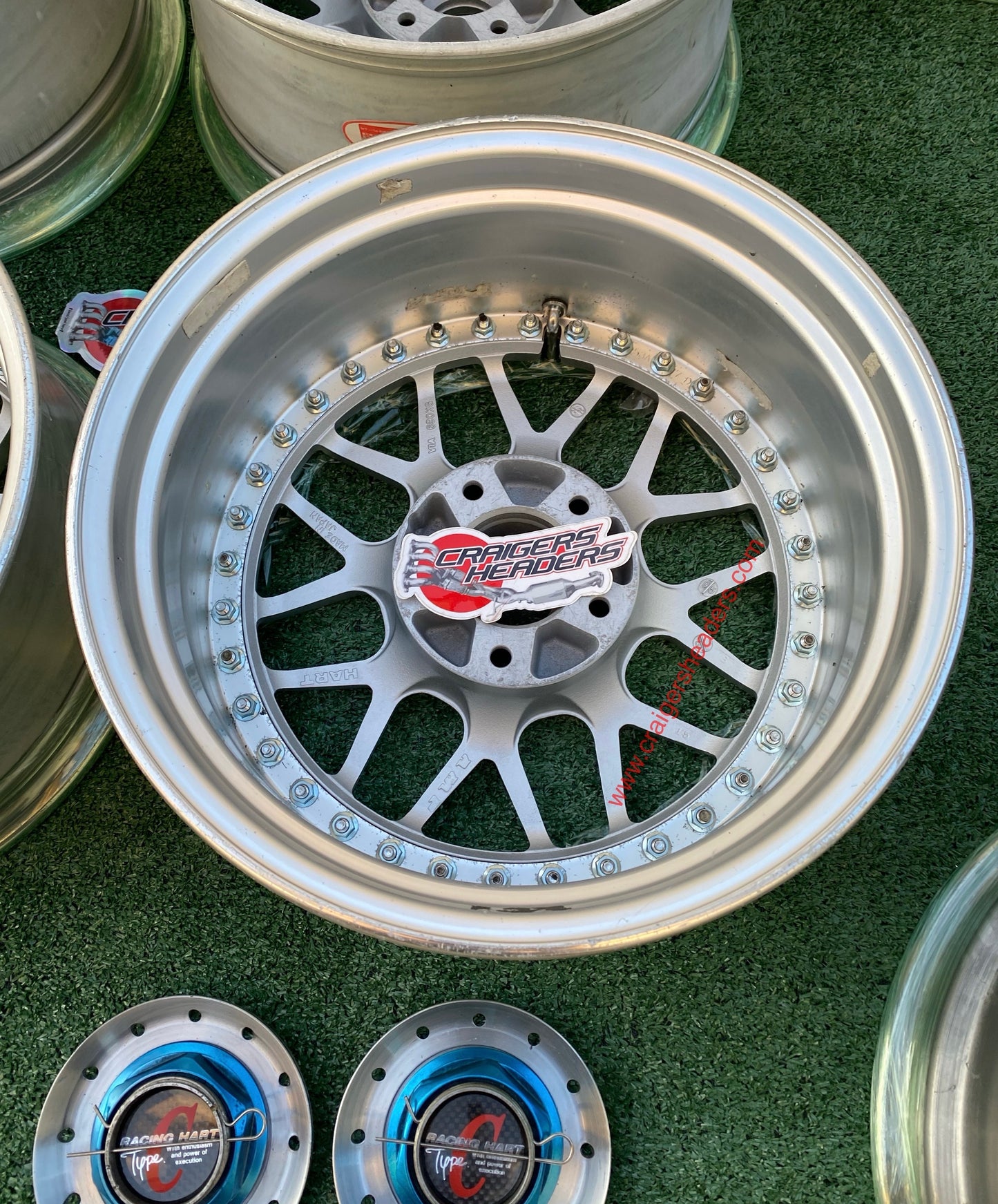 Racing Hart Type C’s - 5x114 - 16x7" and 16x8", +33 Offset