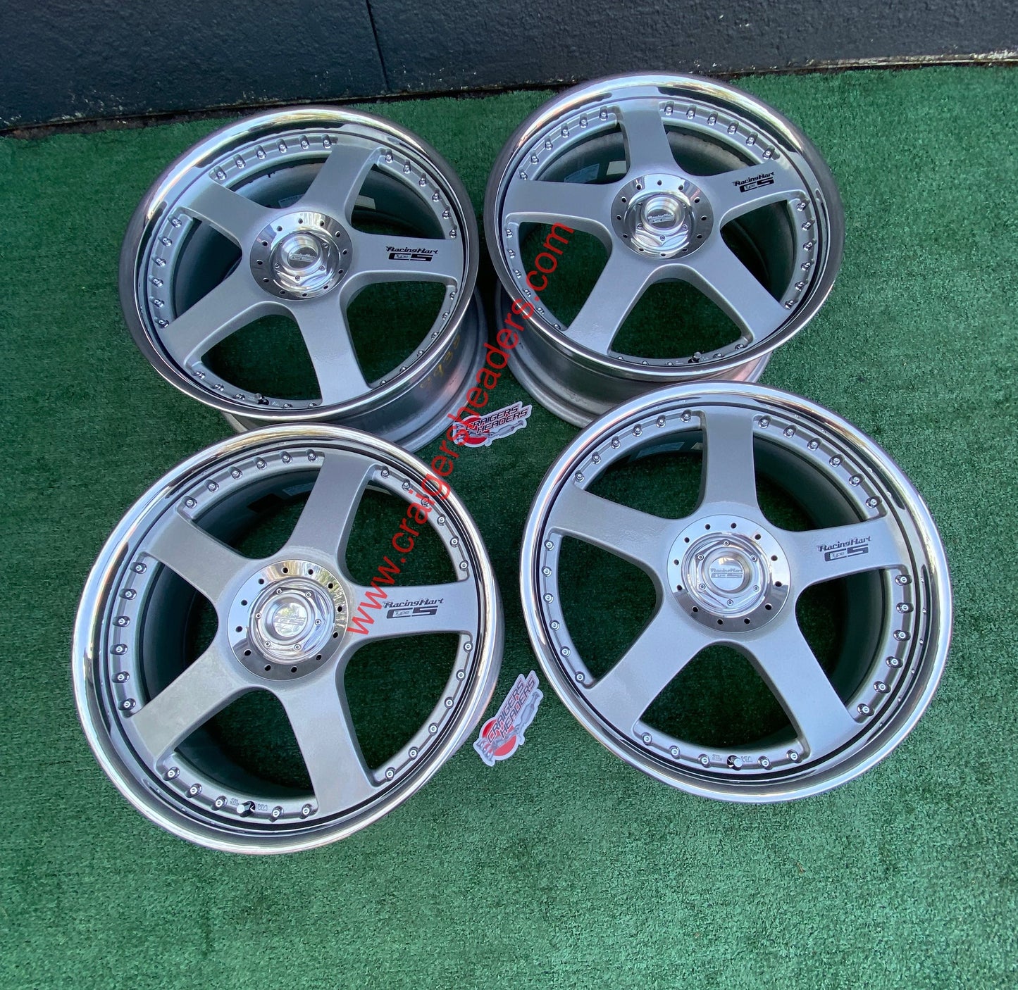 Racing Hart Type C5’s - 5x114 & 4x114 - 19 x 8” +50 Offset