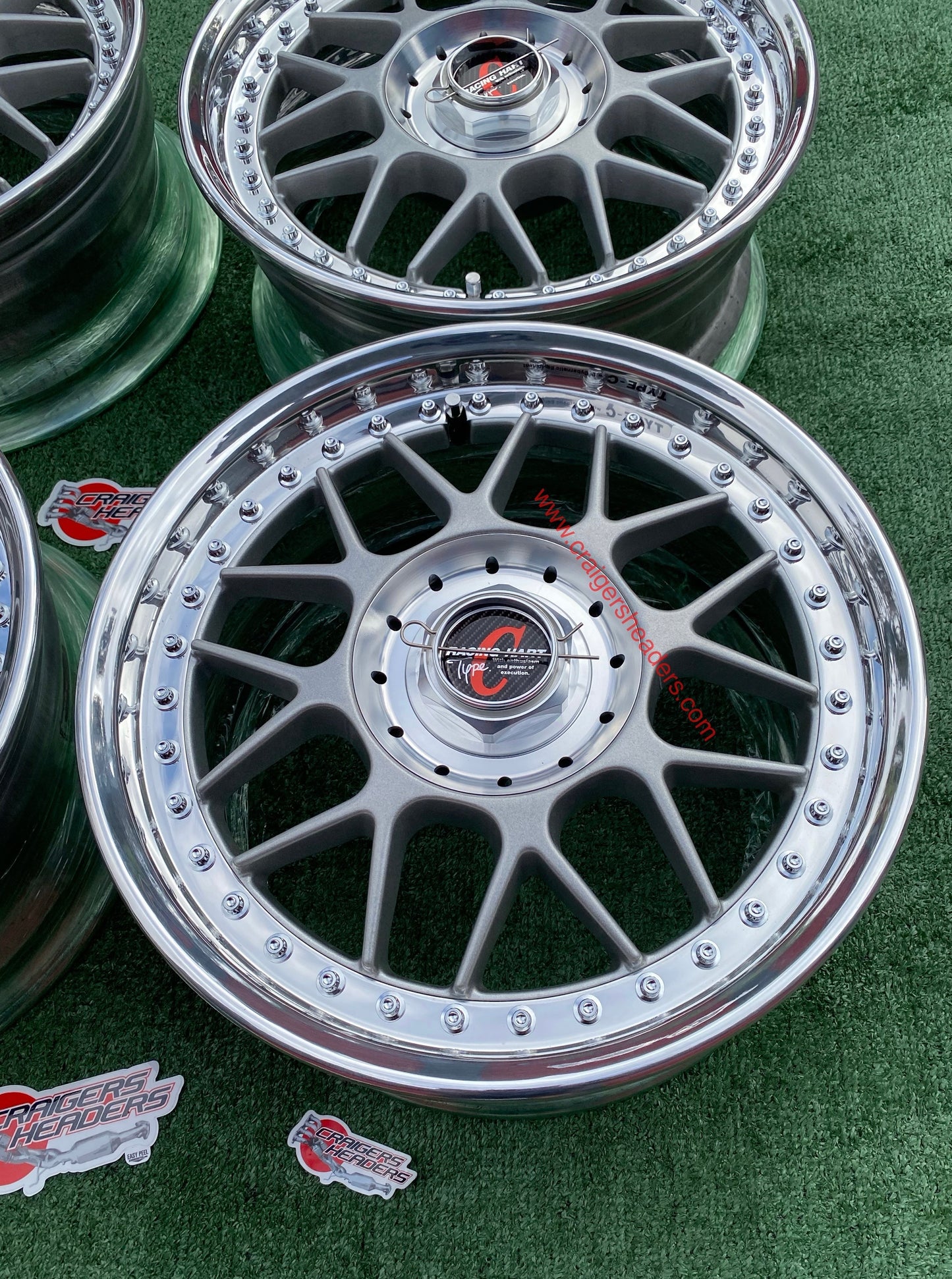 Racing Hart Type C’s - 4x114 & 5x114 - 16 x 7" +38 Offset
