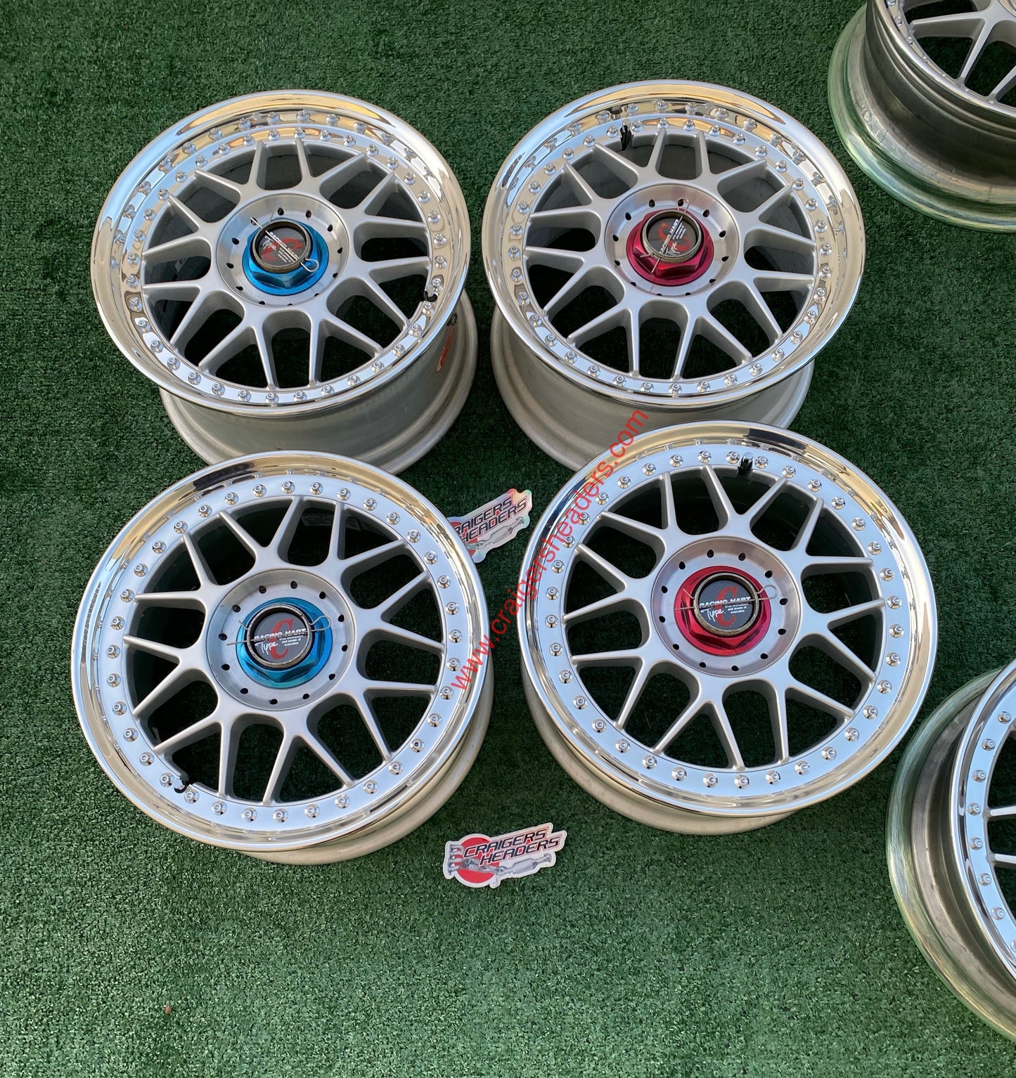 Racing Hart Type C’s - 5x114 - 16x7" and 16x8", +33 Offset