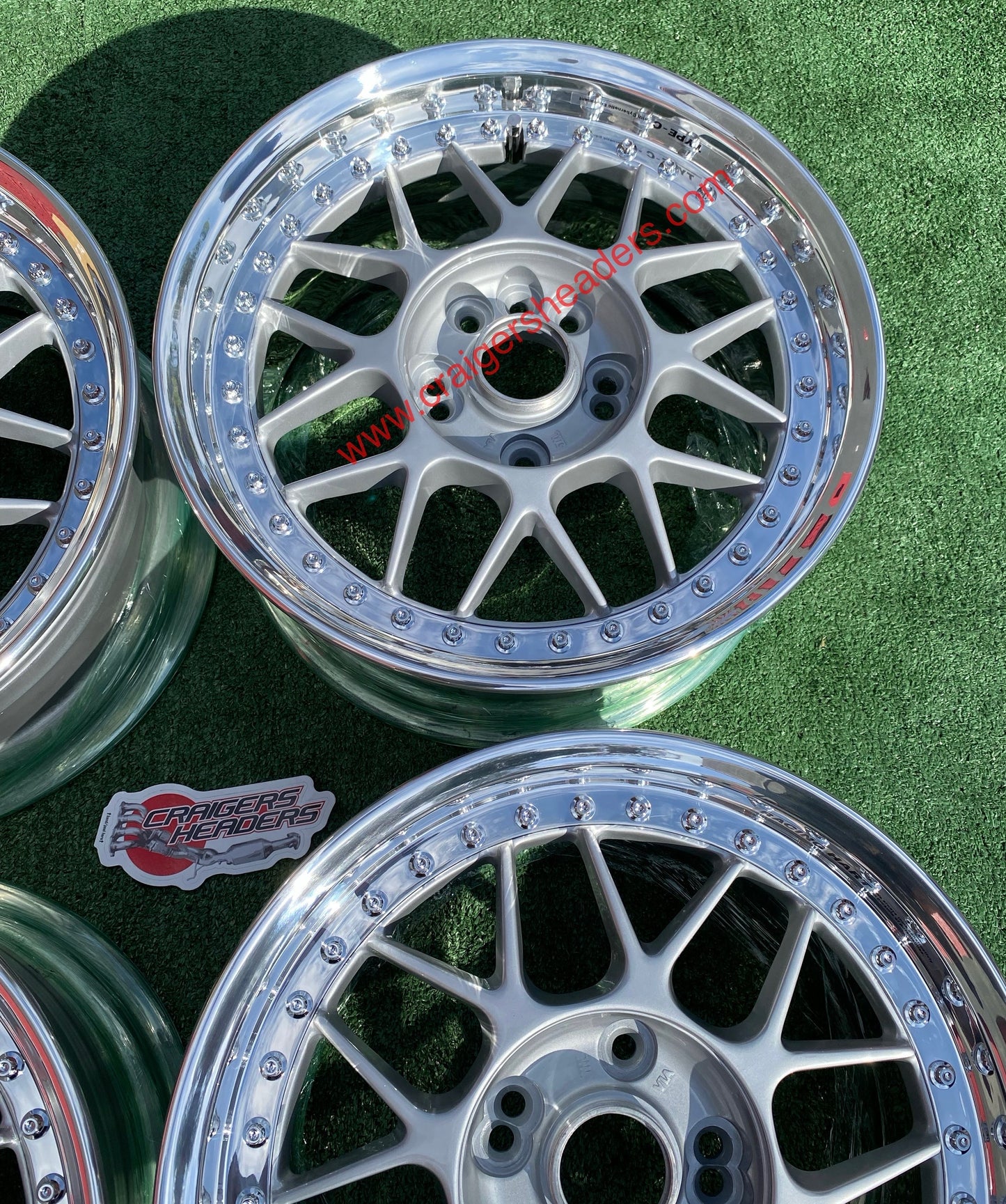 Racing Hart Type C’s - 4x114 & 5x114 - 16 x 8" +38 Offset