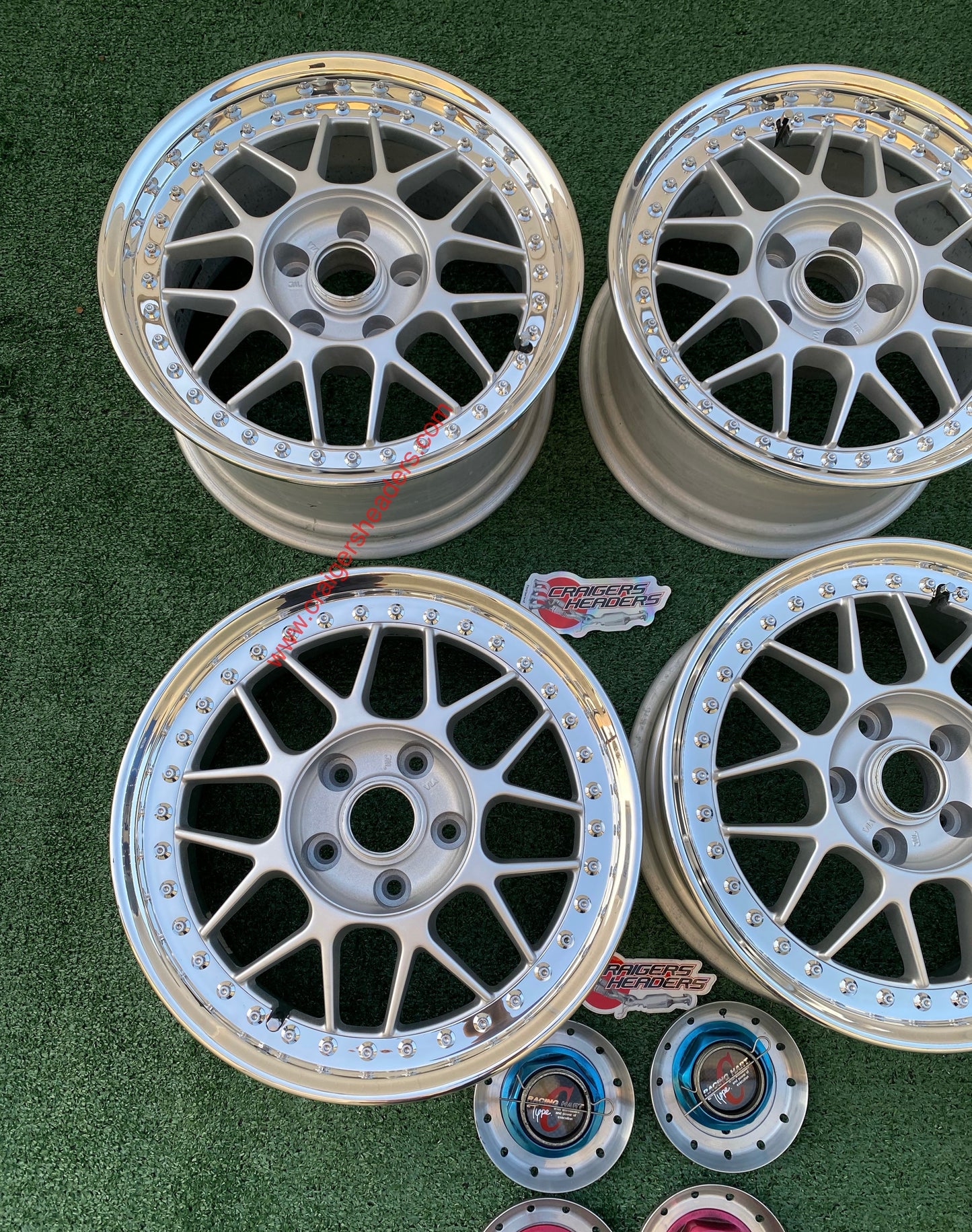Racing Hart Type C’s - 5x114 - 16x7" and 16x8", +33 Offset
