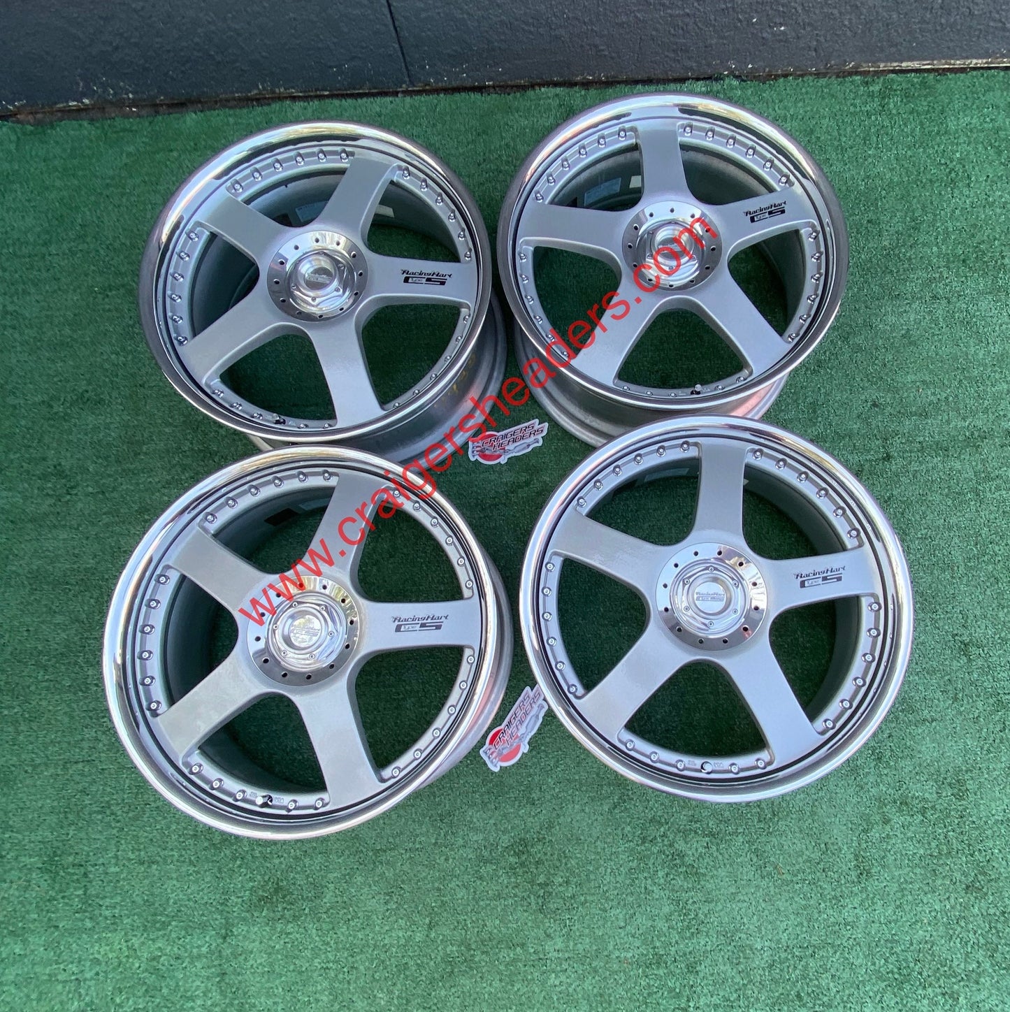 Racing Hart Type C5’s - 5x114 & 4x114 - 19 x 8” +50 Offset