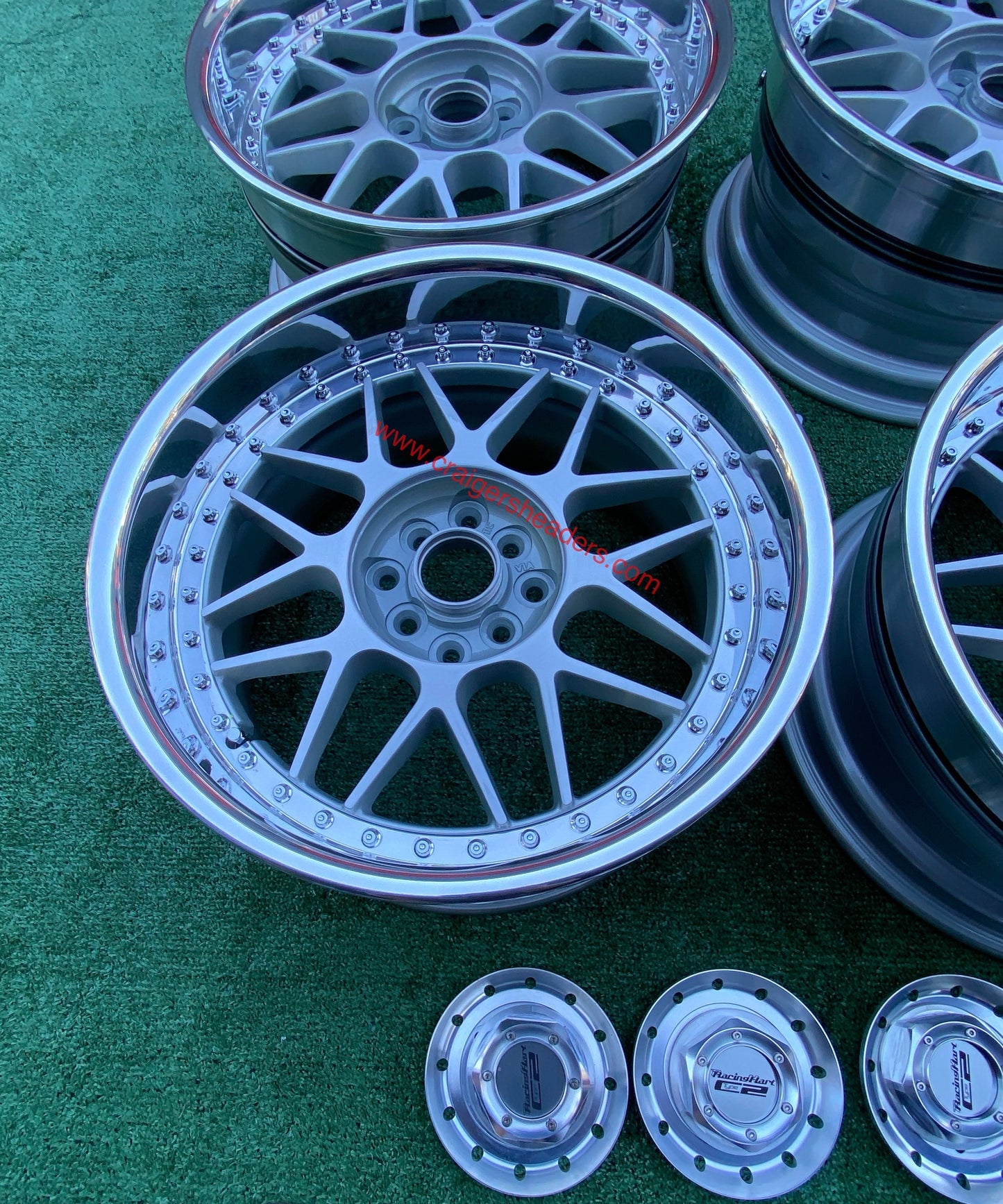 Racing Hart Type C2’s - 4x100 & 4x114 - 17X8.5" +22 Offset