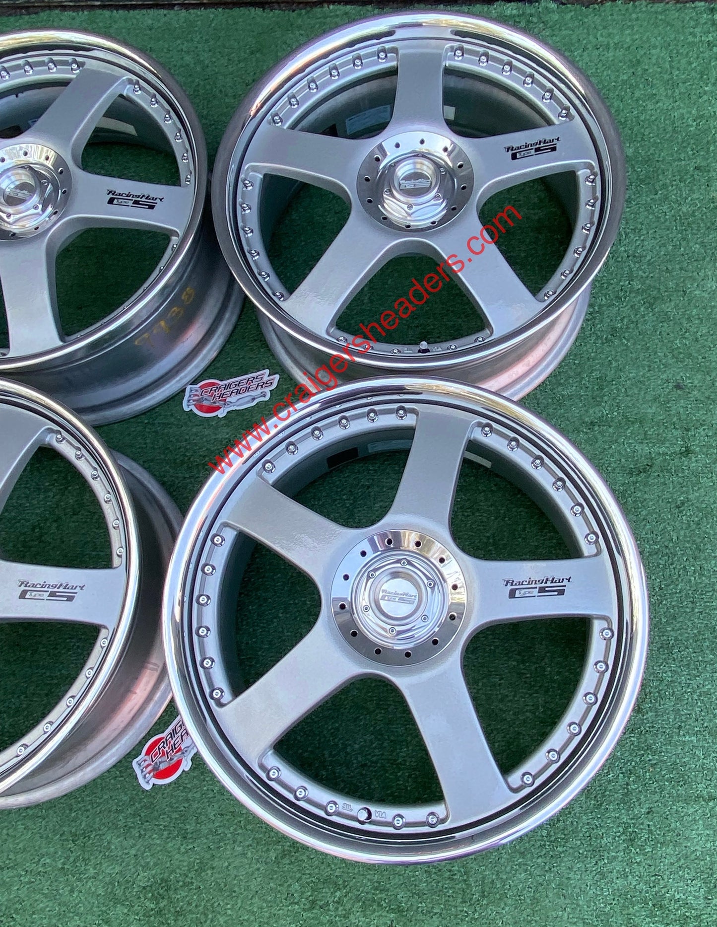 Racing Hart Type C5’s - 5x114 & 4x114 - 19 x 8” +50 Offset