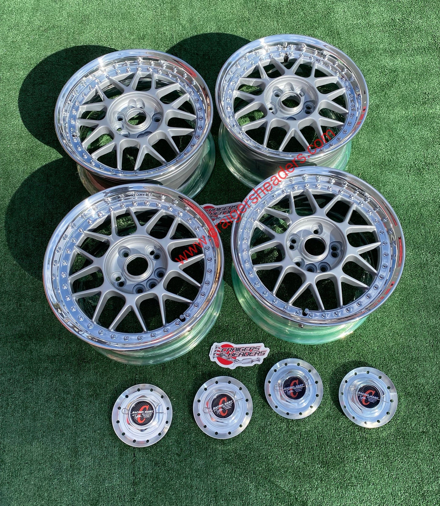 Racing Hart Type C’s - 4x114 & 5x114 - 16 x 8" +38 Offset