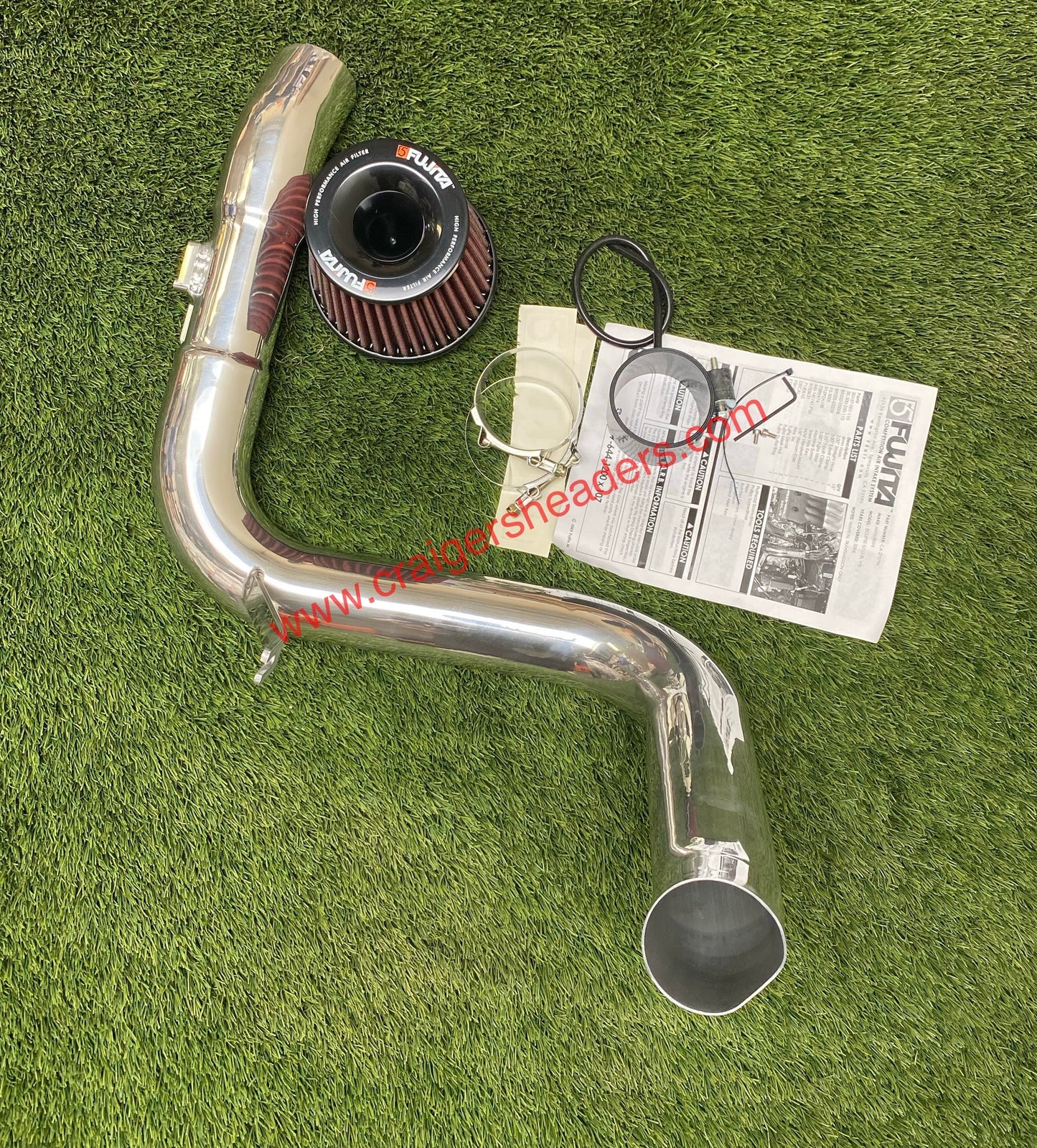 06-08 Mitsubishi Eclipse GT Manual Only 1 Piece Fujita Cold Air Intake - CA-2707M