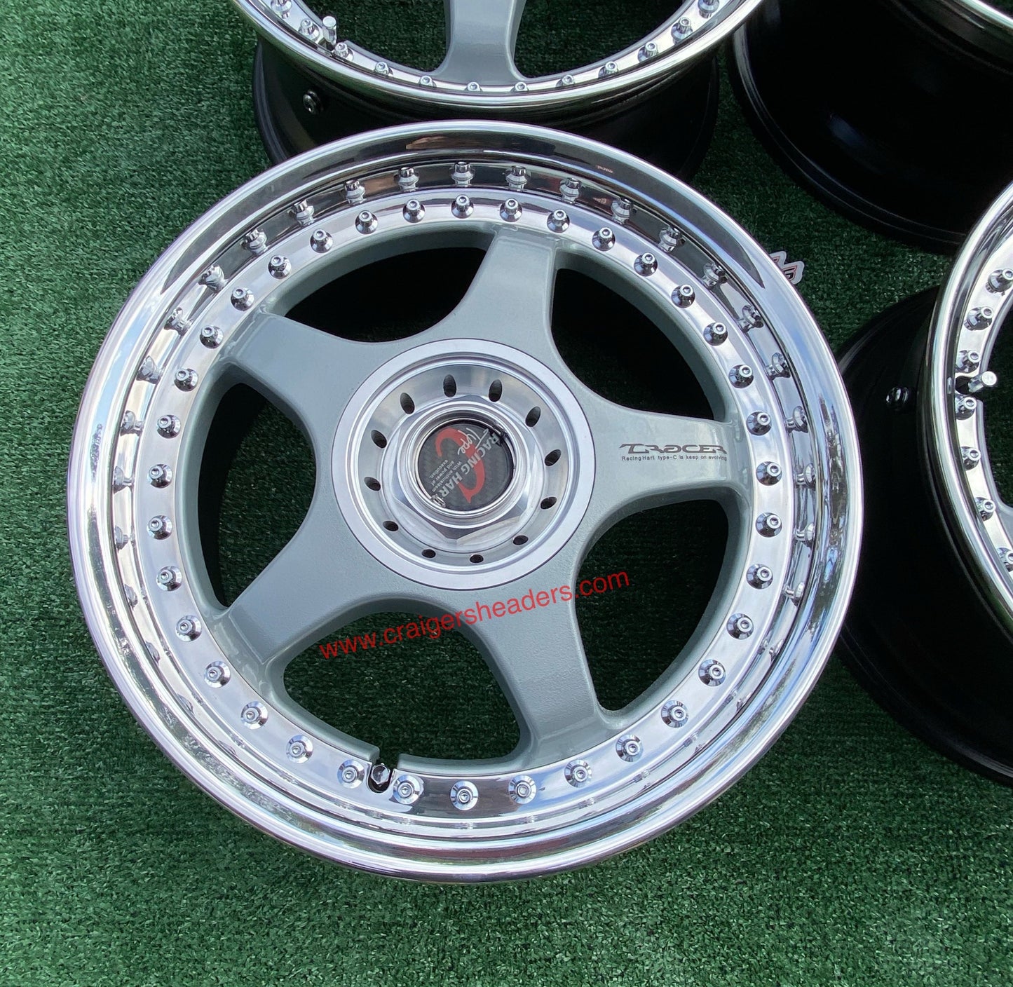 Racing Hart Tracer Type C’s - 4x100 & 5x100 - 16X7" +38 Offset