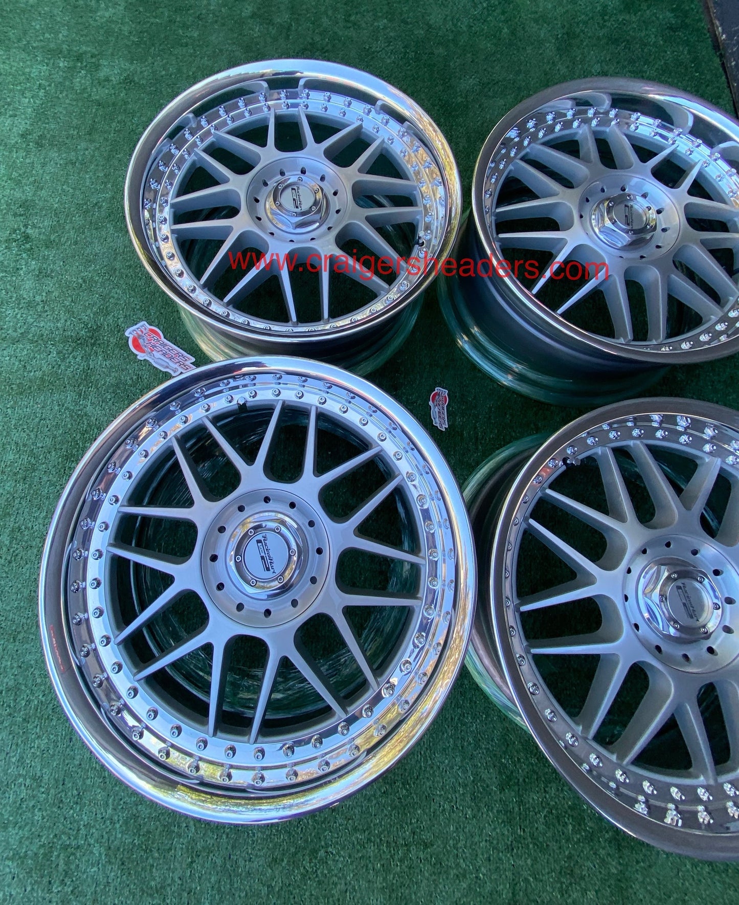 Racing Hart Type C2’s - 4x114, 5x114 - 18 x 9", +40 Offset -Square Setup