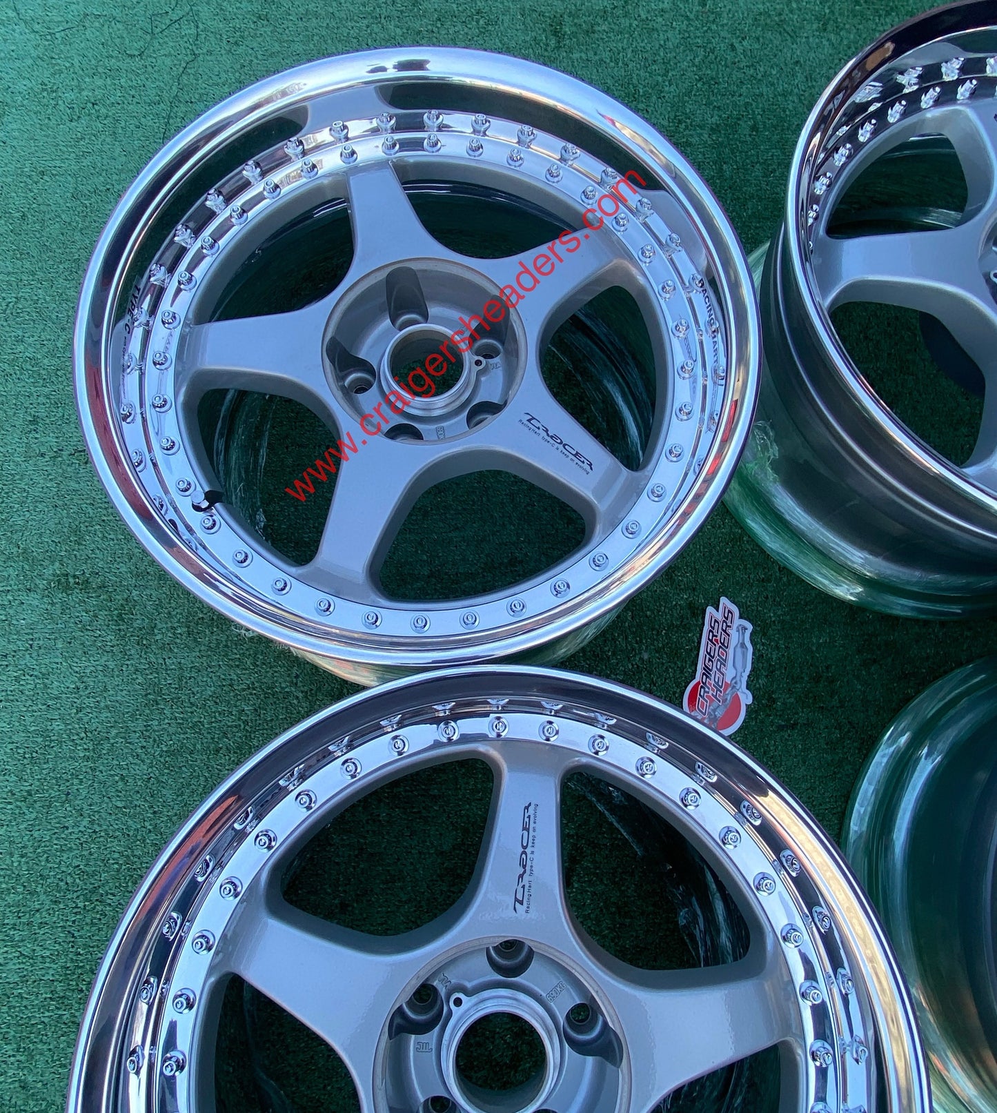 Racing Hart Tracer Type C’s - 5x114 - 17x9" +17 Offset