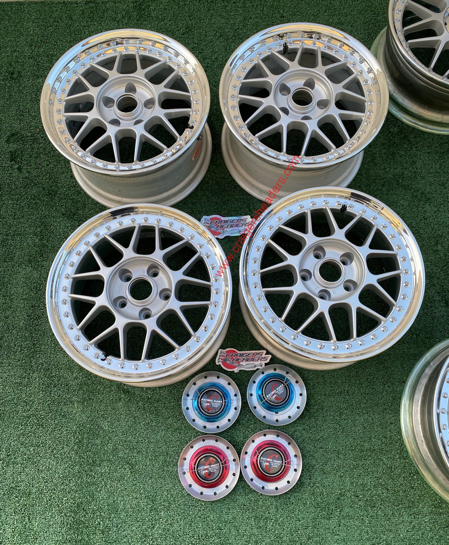 Racing Hart Type C’s - 5x114 - 16x7" and 16x8", +33 Offset
