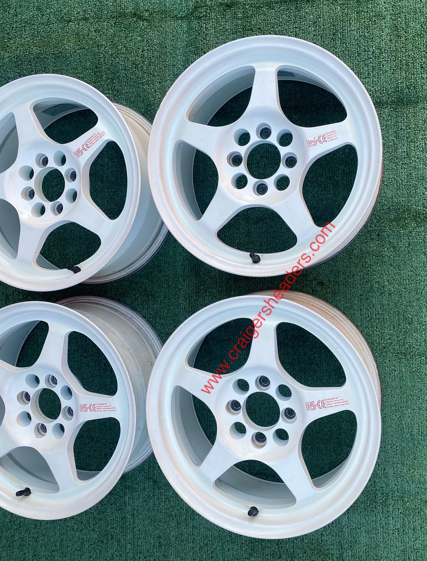 KEI Office KS-CE Forged Wheels 4x100, 15 x 6.5" - +35 Offset