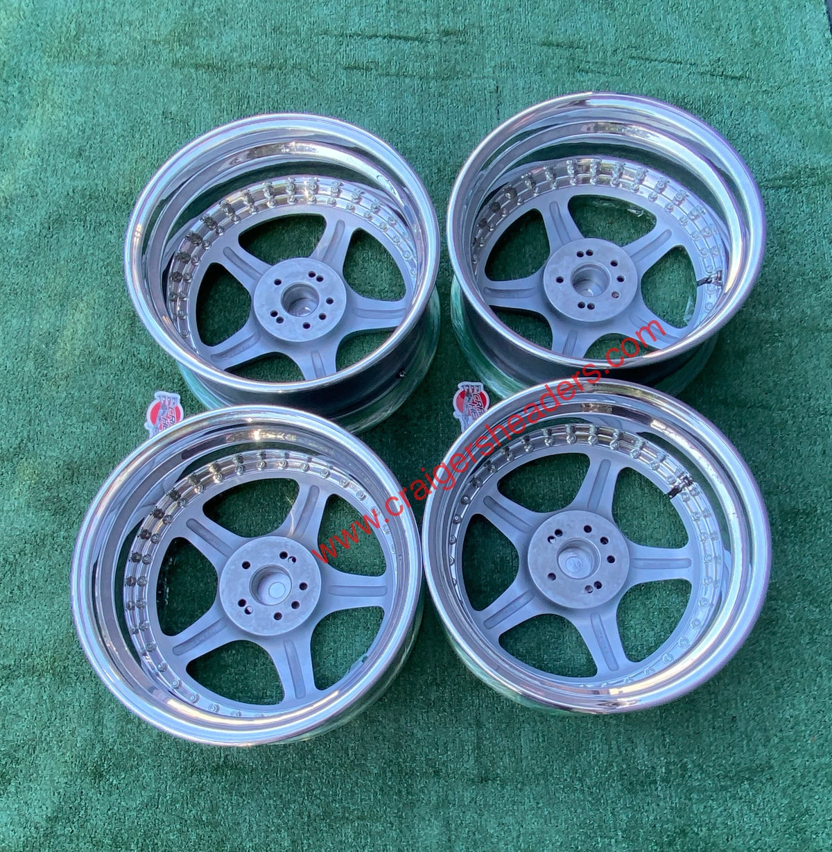 Racing Hart Tracer Type C’s - 5x100 & 4x100 - 17x7.5" +40 Offset