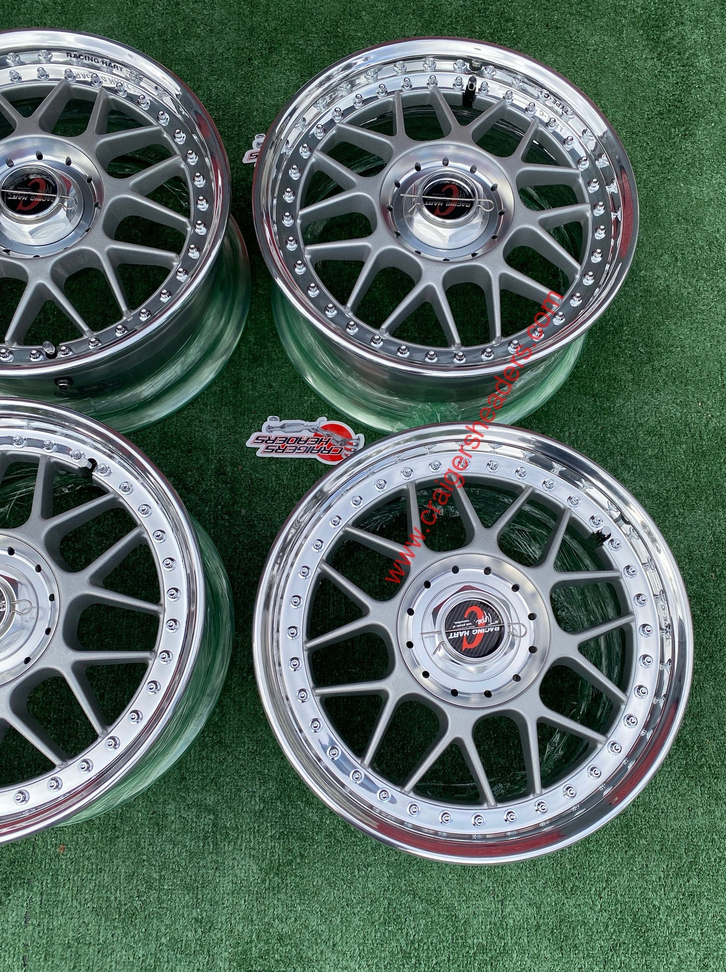 Racing Hart Type C’s - 4x114 & 5x114 - 16 x 7" +38 Offset