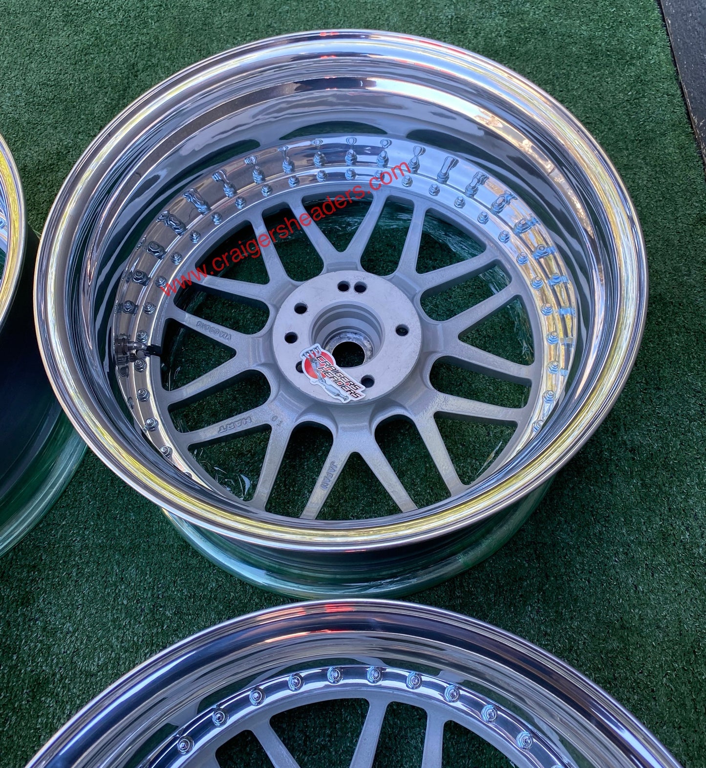 Racing Hart Type C2’s - 4x114, 5x114 - 18 x 9", +40 Offset -Square Setup