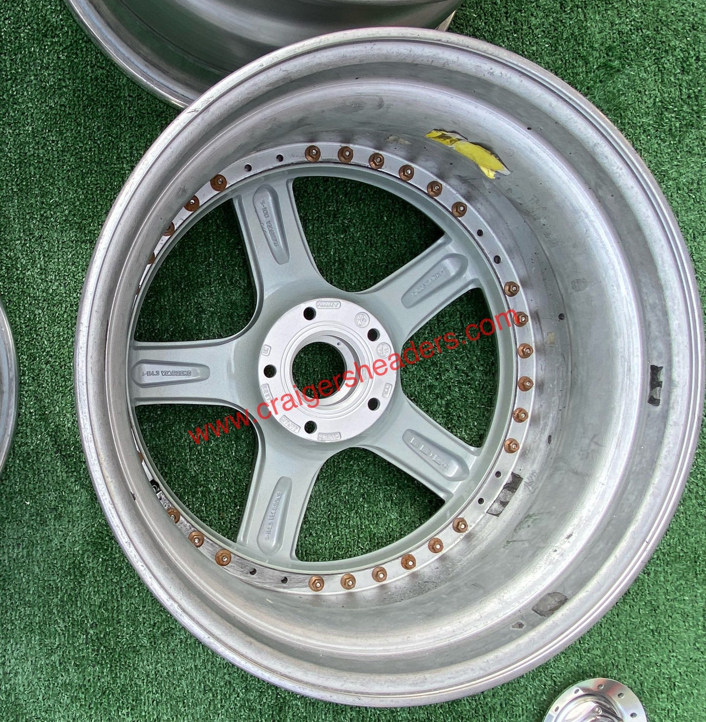 Racing Hart Type C5’s - 5x114 - 18 x 8.5” +44 Offset ~ Square Setup