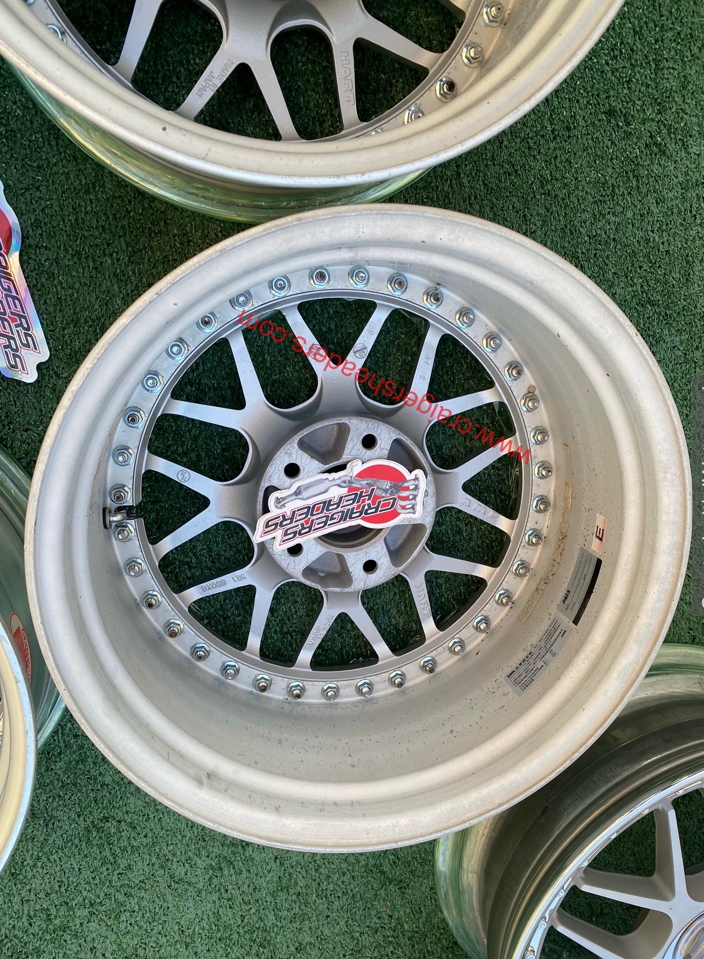 Racing Hart Type C’s - 5x114 - 16x7" and 16x8", +33 Offset