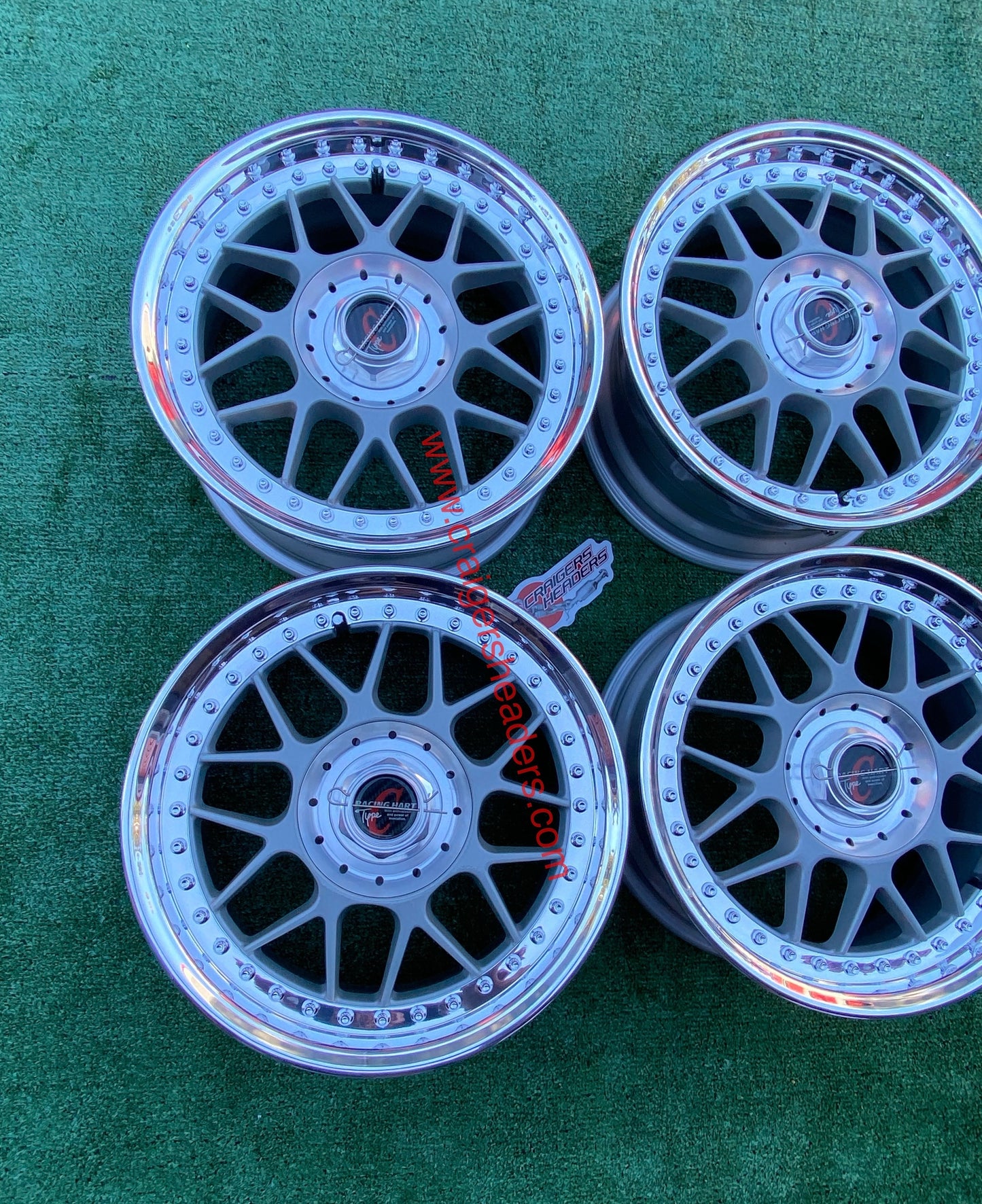 Racing Hart Type C’s - 4x114 & 5x114 - 16X7" +38 Offset