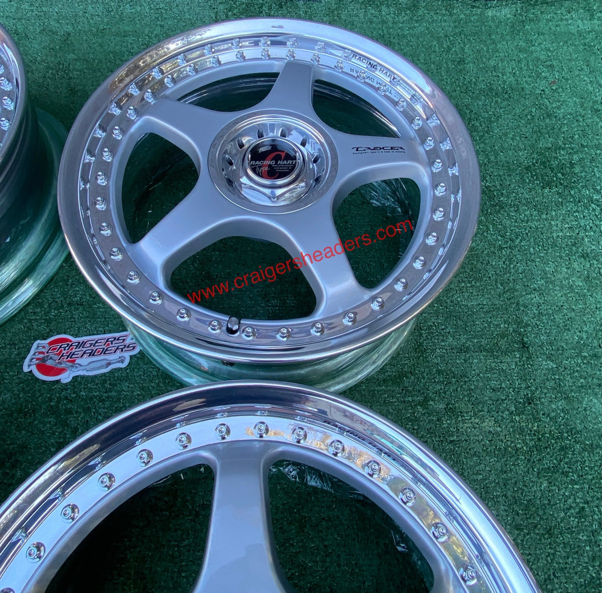 Racing Hart Tracer Type C’s - 5x100 & 4x100 - 17x7.5" +40 Offset