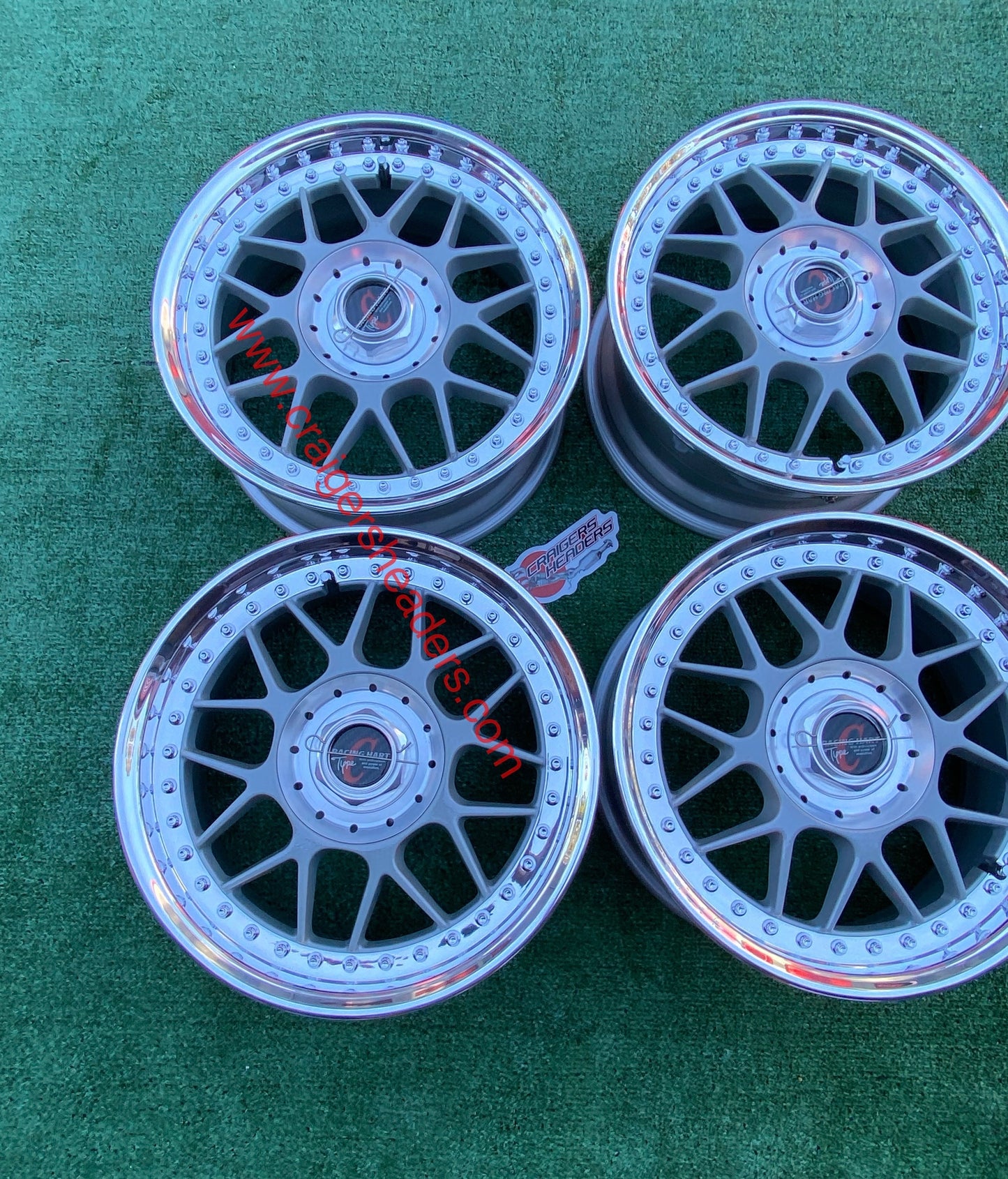 Racing Hart Type C’s - 4x114 & 5x114 - 16X7" +38 Offset