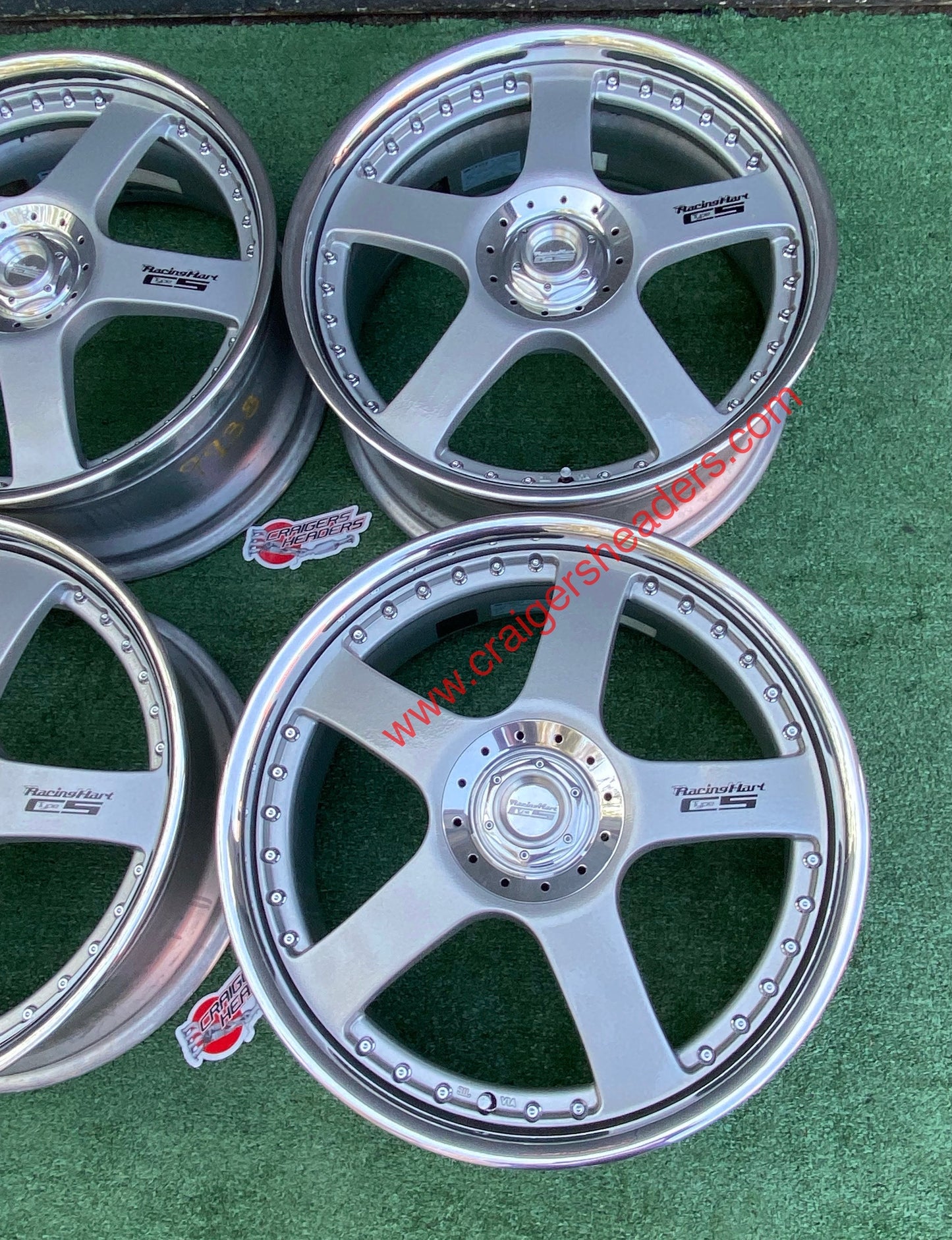 Racing Hart Type C5’s - 5x114 & 4x114 - 19 x 8” +50 Offset