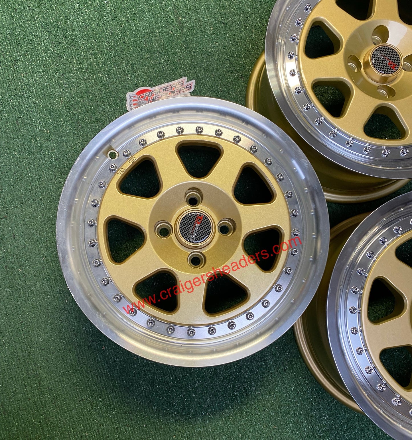 DRAG DR27 wheels "Not a Set" - 4x100 - 15 x 7" +40 Offset