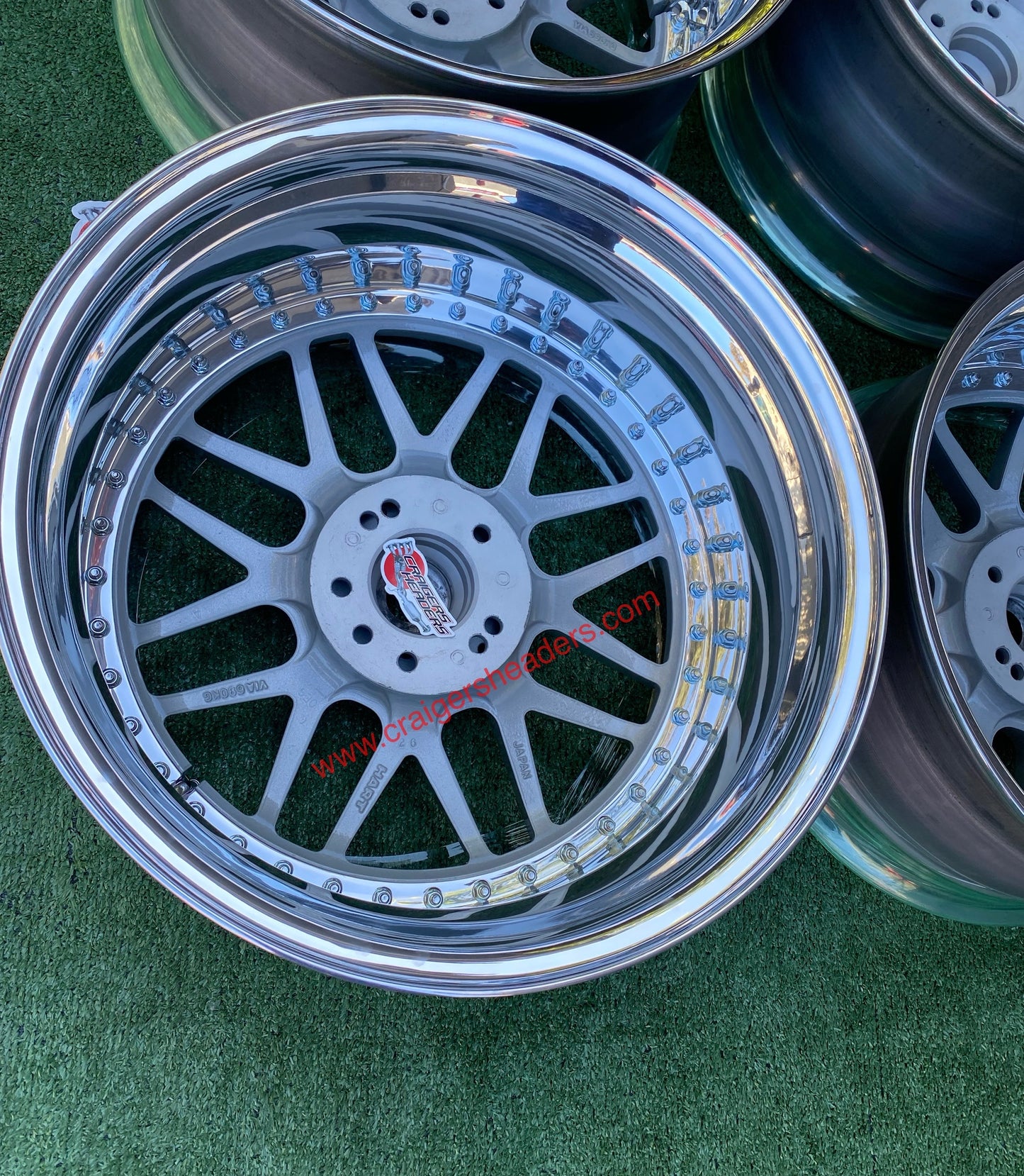 Racing Hart Type C2’s - 4x114, 5x114 - 18 x 9", +40 Offset -Square Setup