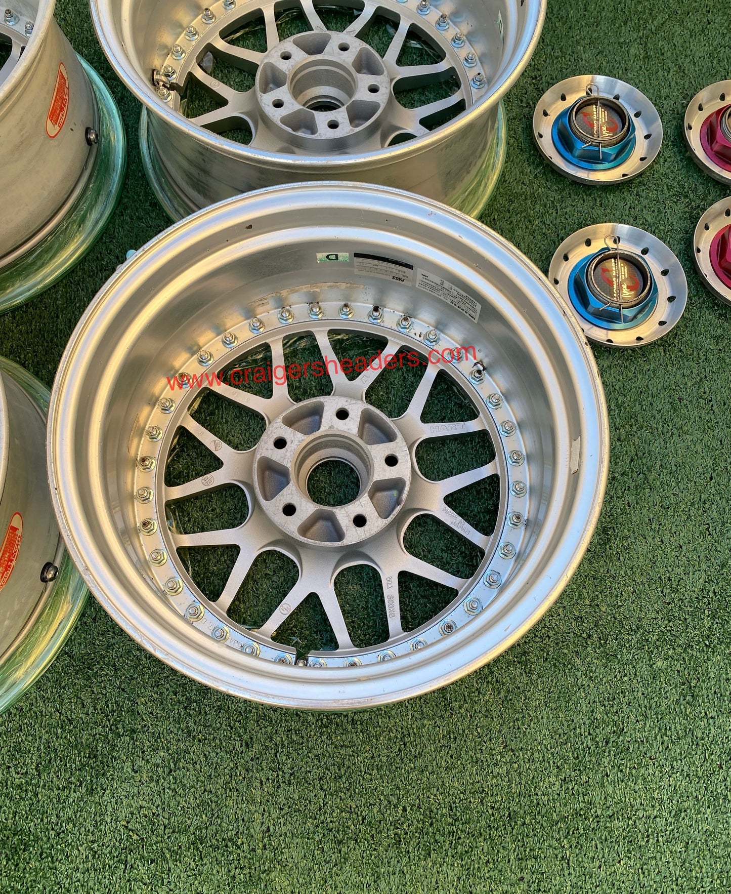 Racing Hart Type C’s - 5x114 - 16x7" and 16x8", +33 Offset