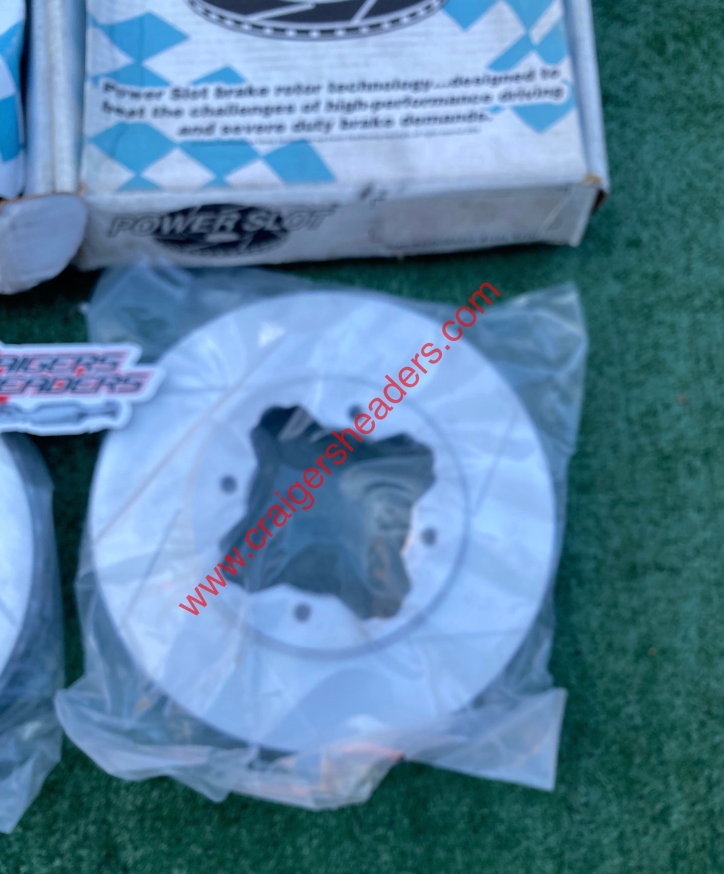 POWERSTOP SLOTTED ROTORS - 90-97 Accord Coupe or Sedan.