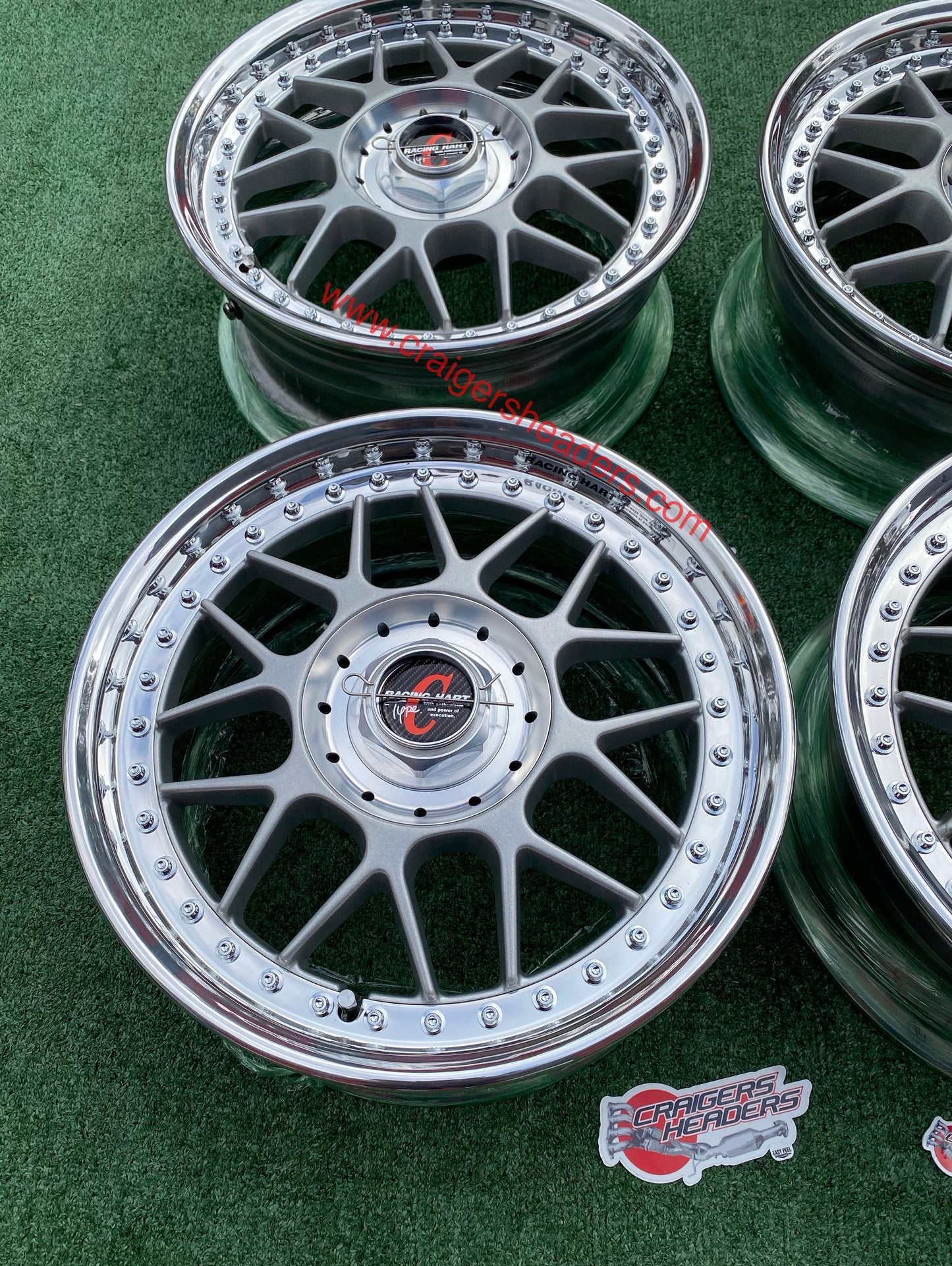 Racing Hart Type C’s - 4x114 & 5x114 - 16 x 7" +38 Offset
