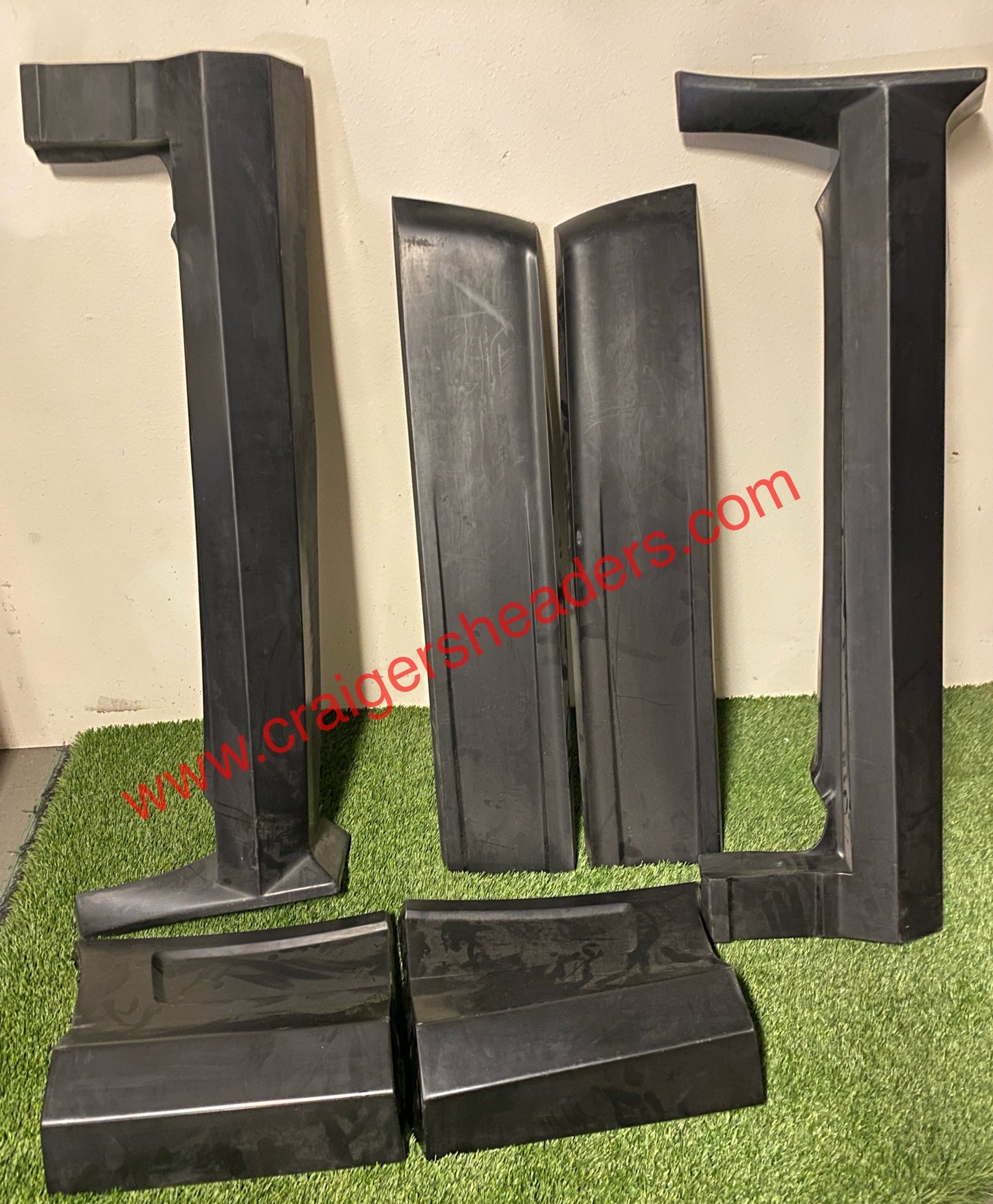 XENON - NISSAN HARDBODY GROUND EFFECTS KIT - CAB, DOORCARDS AND BED KIT. 6 Pcs. - LOCAL PICKUP ONLY