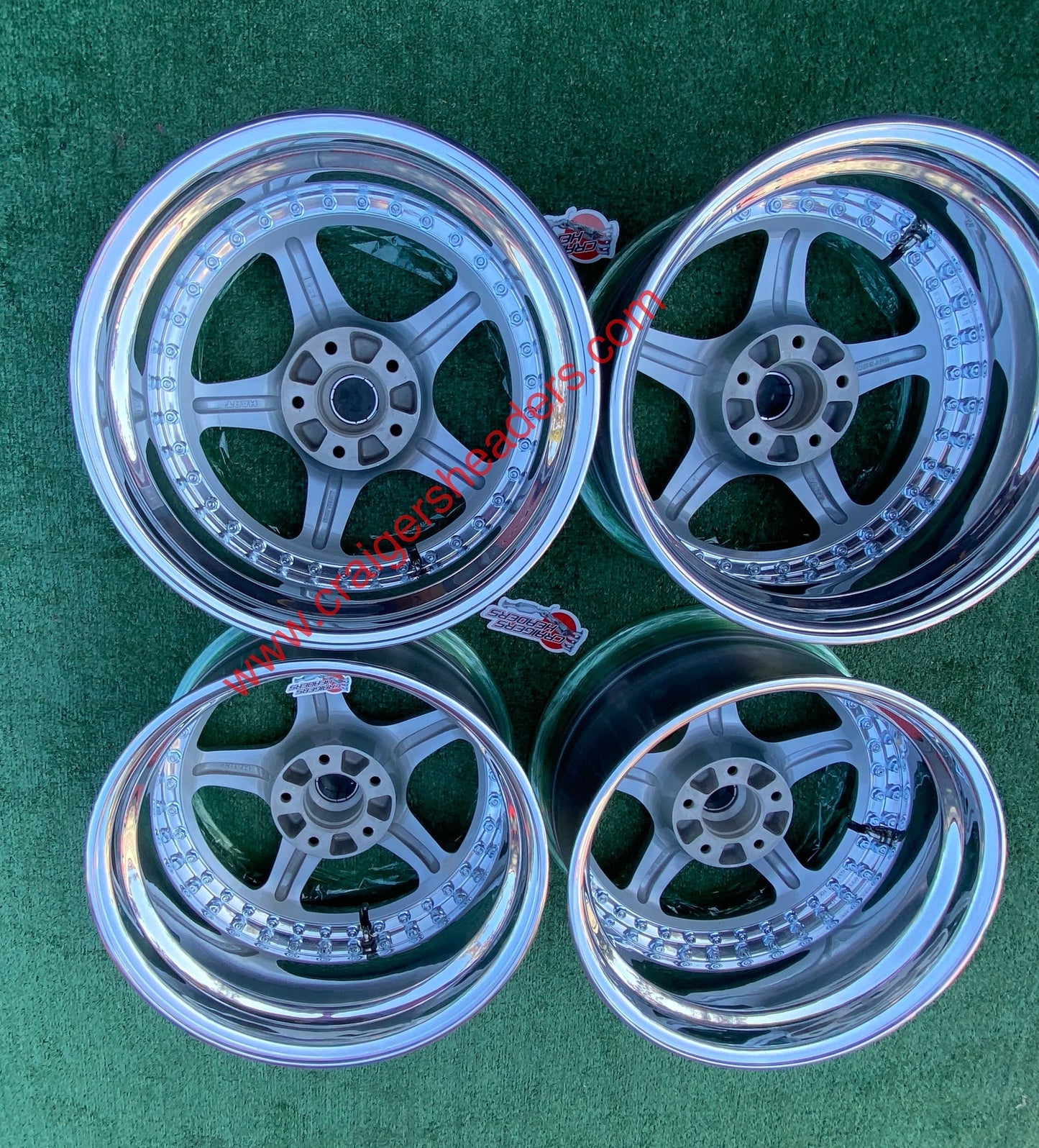 Racing Hart Tracer Type C’s - 5x114 - 17x9" +17 Offset