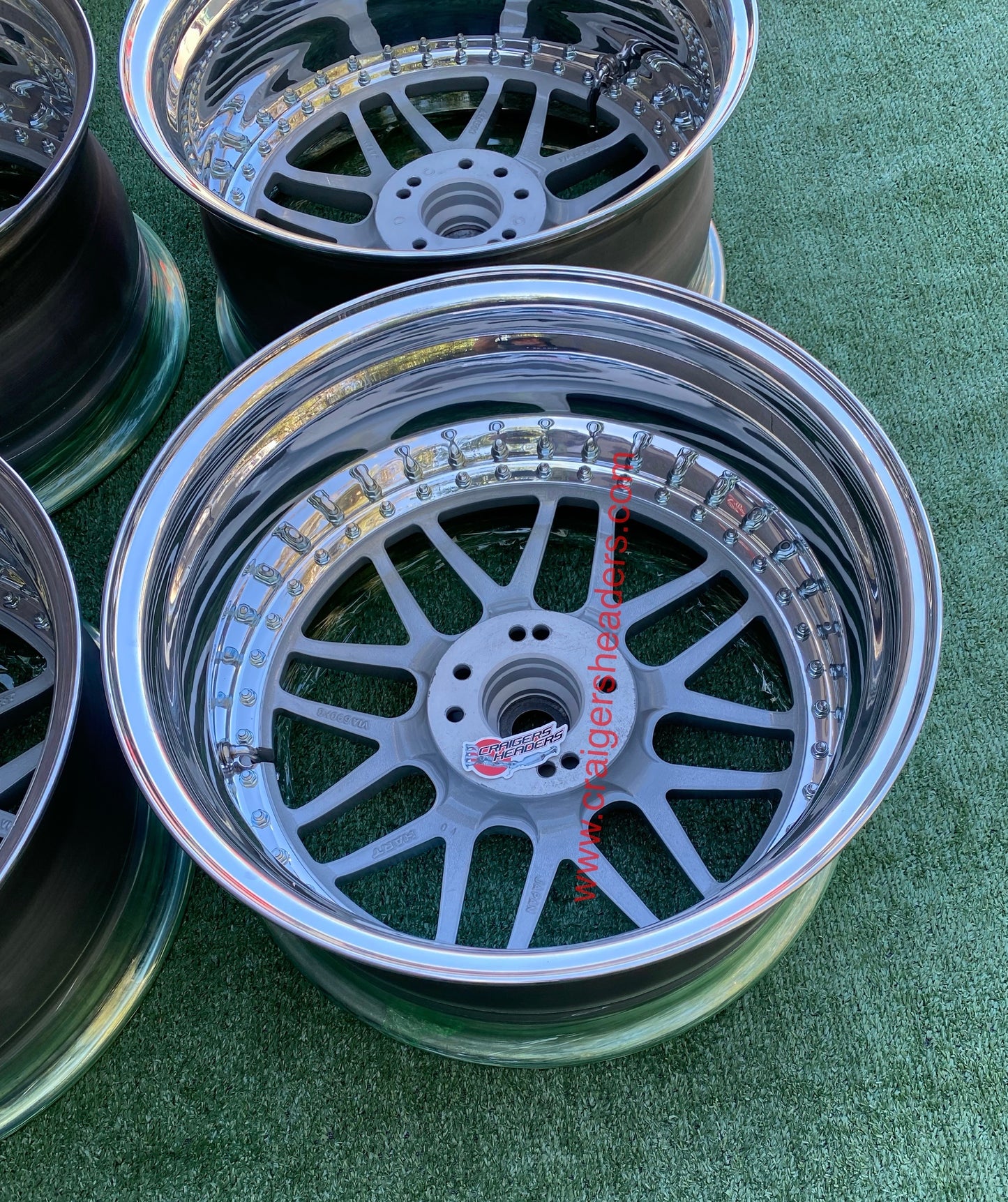 Racing Hart Type C2’s - 4x114, 5x114 - 18 x 9", +40 Offset -Square Setup