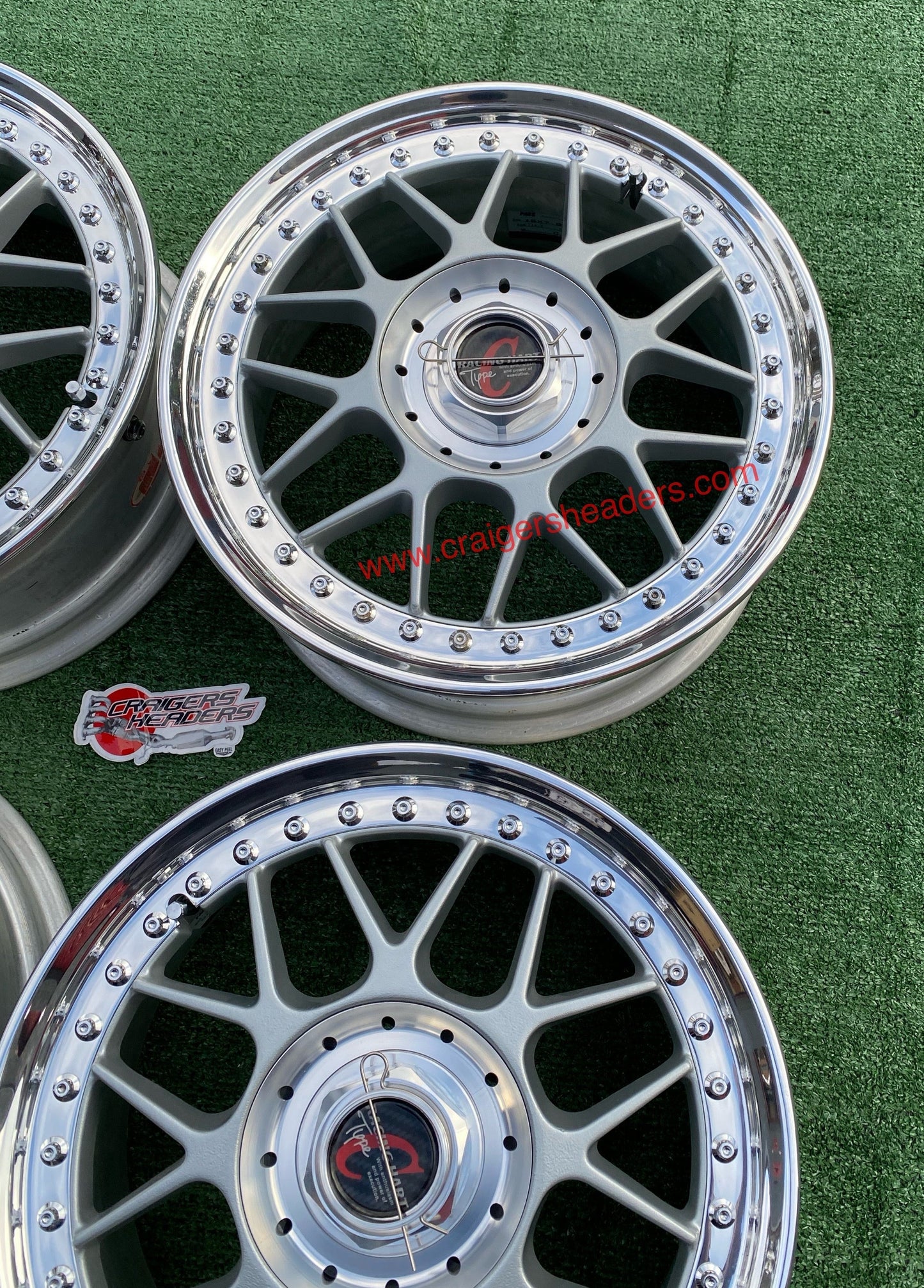 Racing Hart Type C’s - 4x114 & 5x114 - 16X7" +50 Offset