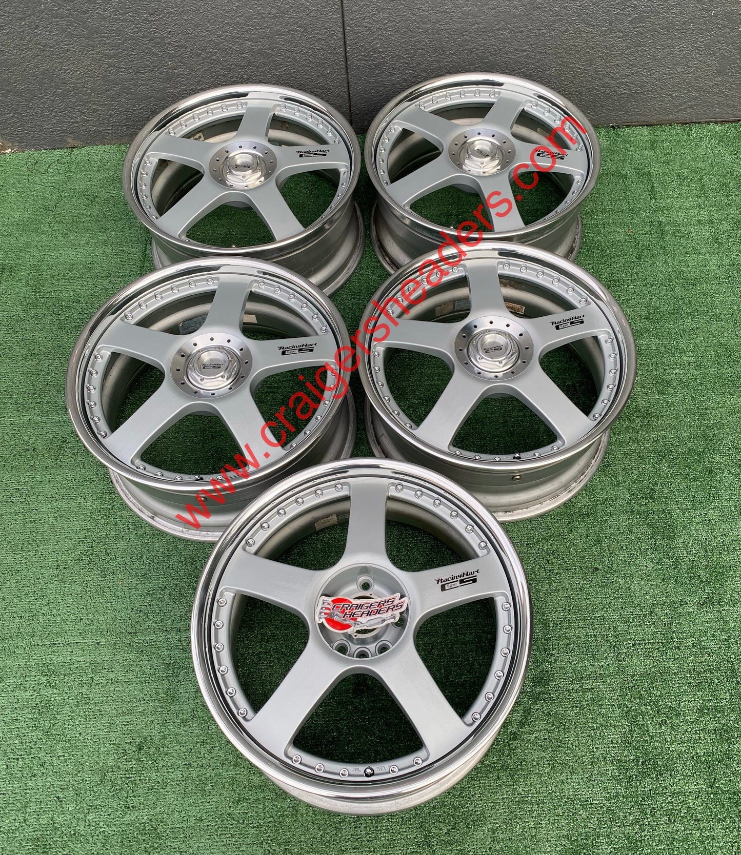 Racing Hart Type C5’s - 5x114 & 4x114 - 19 x 8.5” +45 Offset