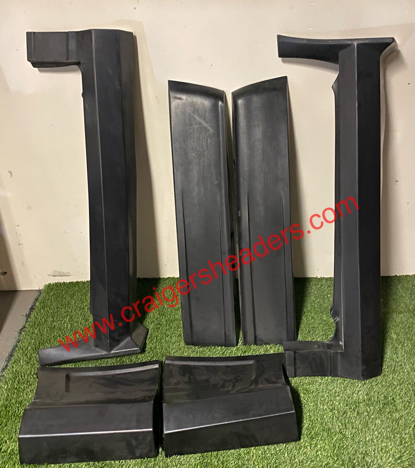 XENON - NISSAN HARDBODY GROUND EFFECTS KIT - CAB, DOORCARDS AND BED KIT. 6 Pcs. - LOCAL PICKUP ONLY