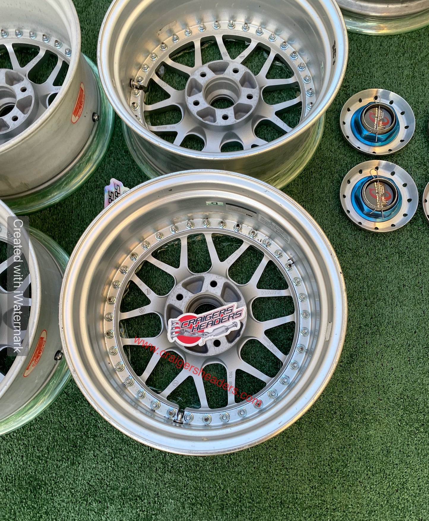 Racing Hart Type C’s - 5x114 - 16x7" and 16x8", +33 Offset