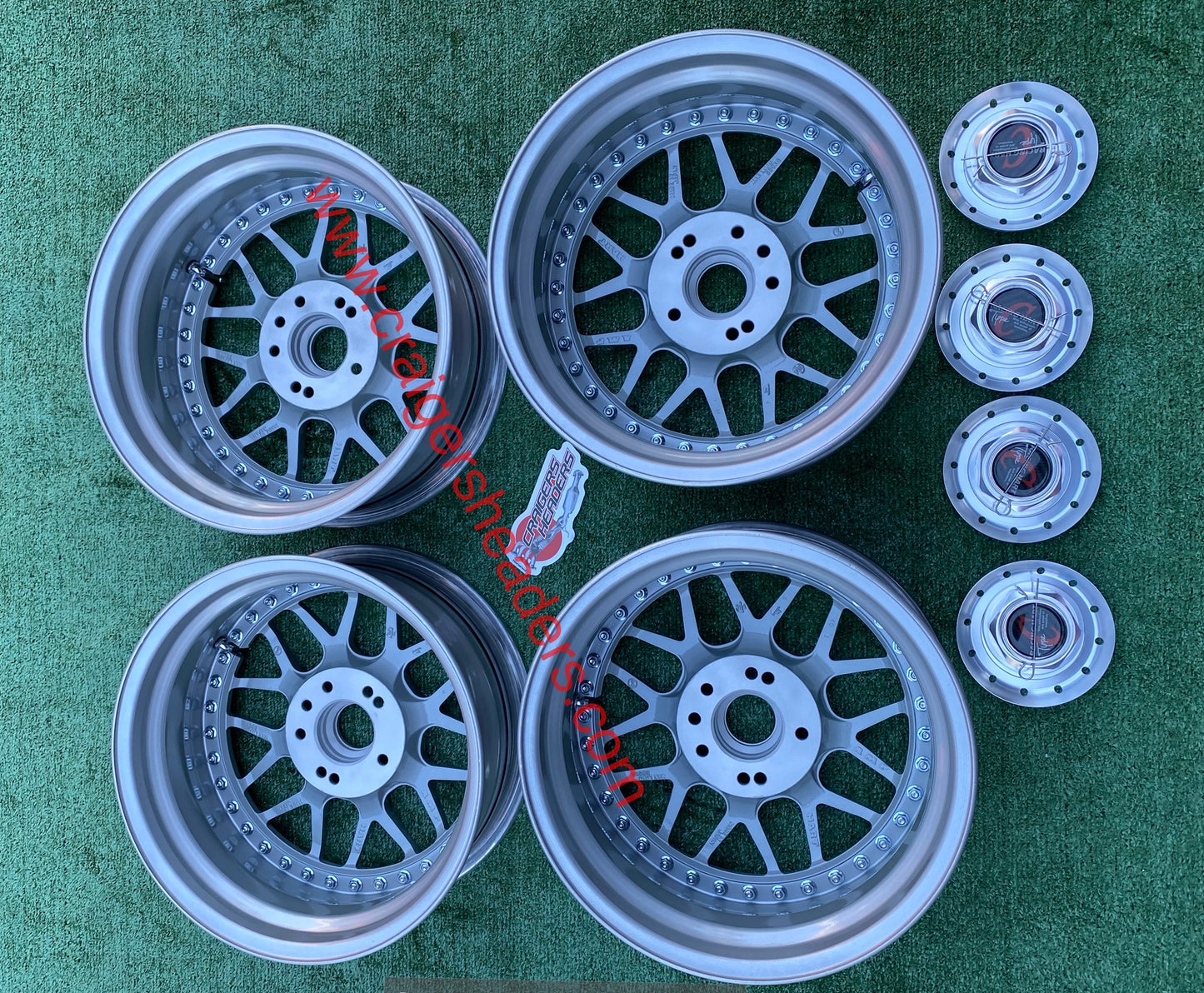 Racing Hart Type C’s - 4x114 & 5x114 - 16X7" +38 Offset