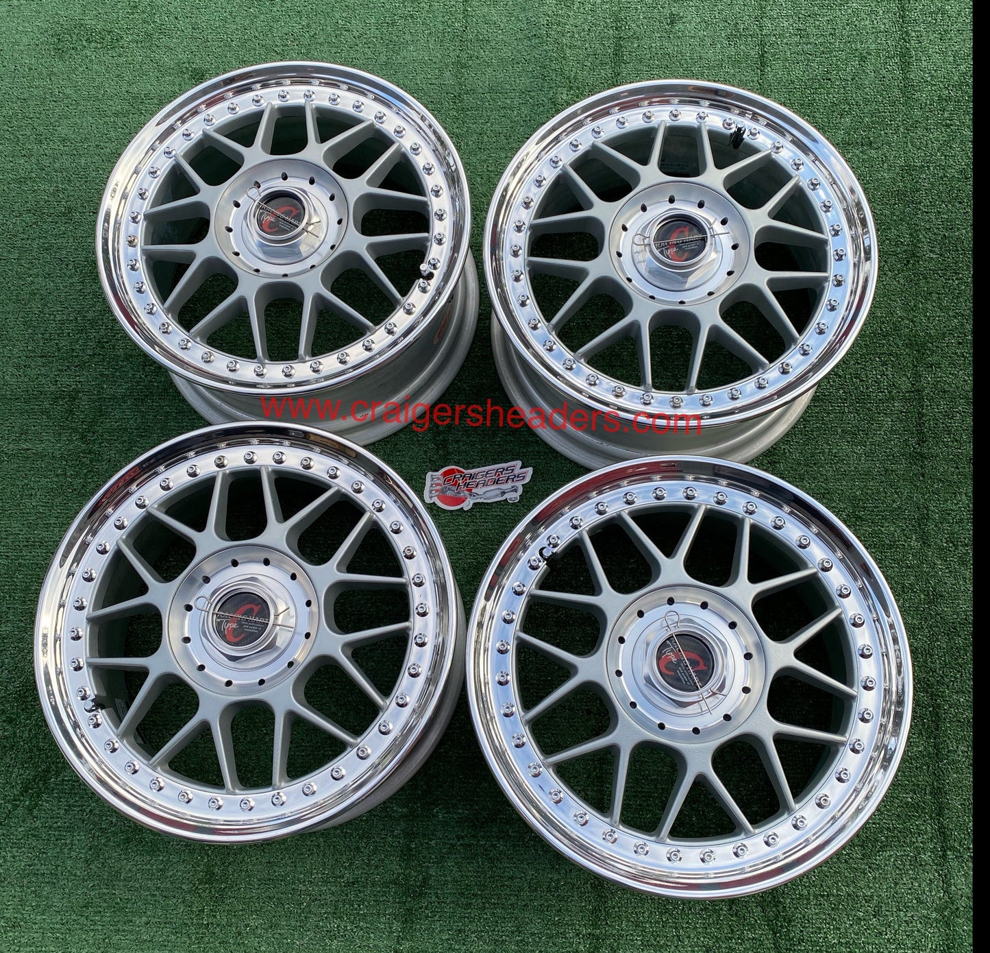 Racing Hart Type C’s - 4x114 & 5x114 - 16X7" +50 Offset