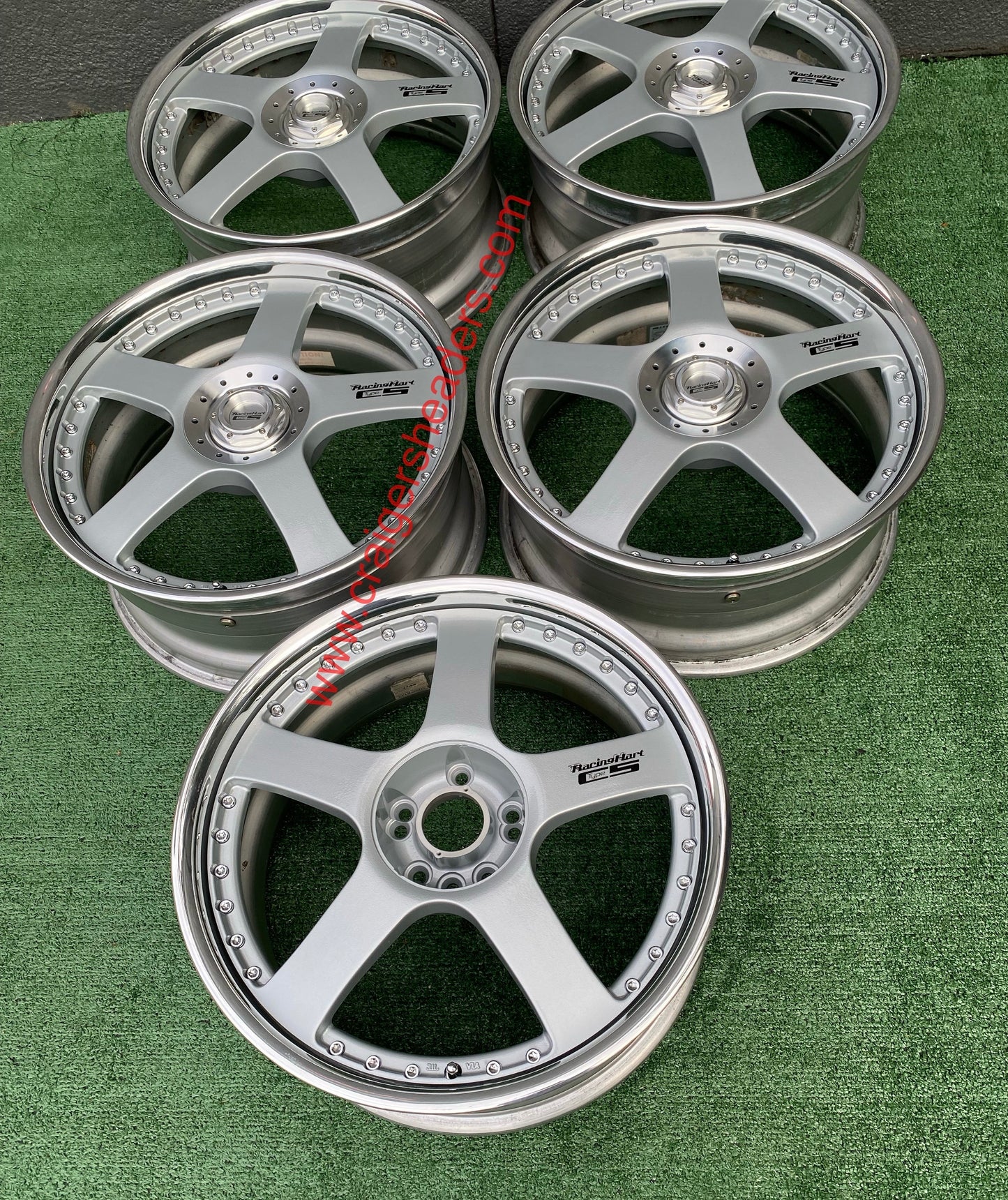 Racing Hart Type C5’s - 5x114 & 4x114 - 19 x 8.5” +45 Offset
