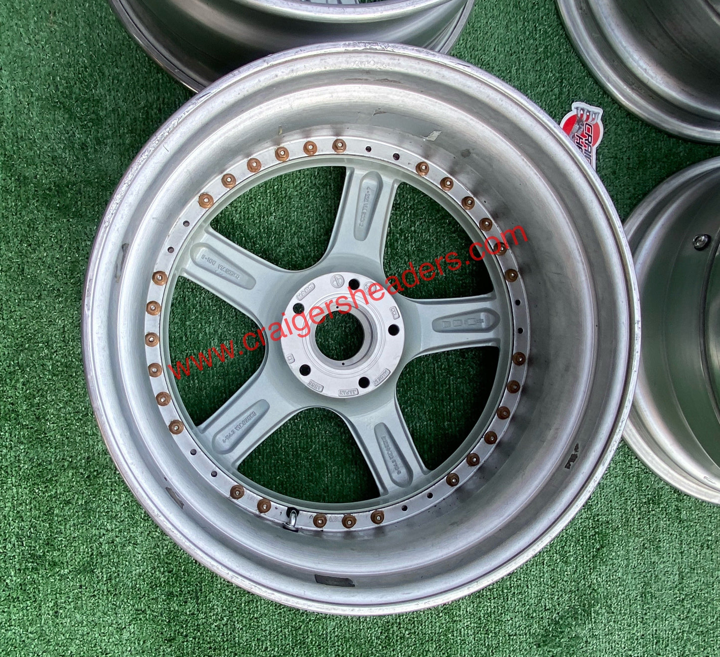 Racing Hart Type C5’s - 5x114 - 18 x 8.5” +44 Offset ~ Square Setup