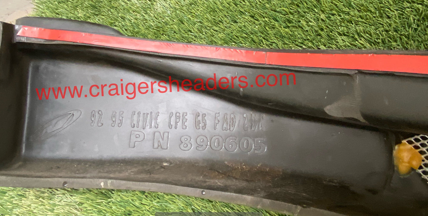 1992-1995 Honda Civic 2Dr/Hb G5 Series Front Lip Polyurethane "LOCAL PICKUP ONLY"