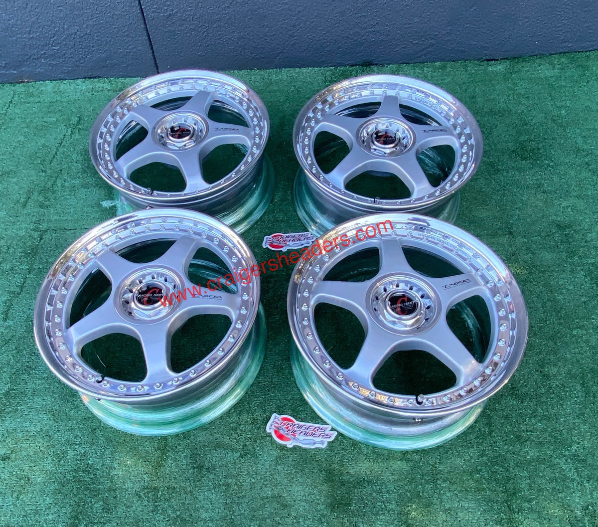 Racing Hart Tracer Type C’s - 5x100 & 4x100 - 17x7.5" +40 Offset