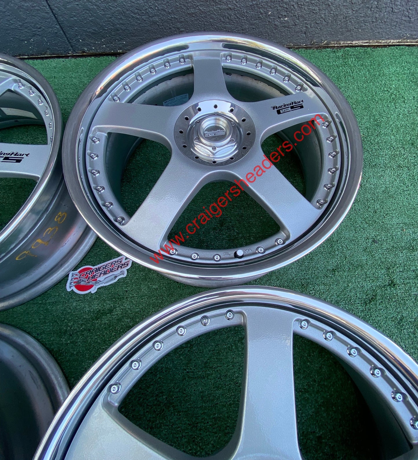 Racing Hart Type C5’s - 5x114 & 4x114 - 19 x 8” +50 Offset