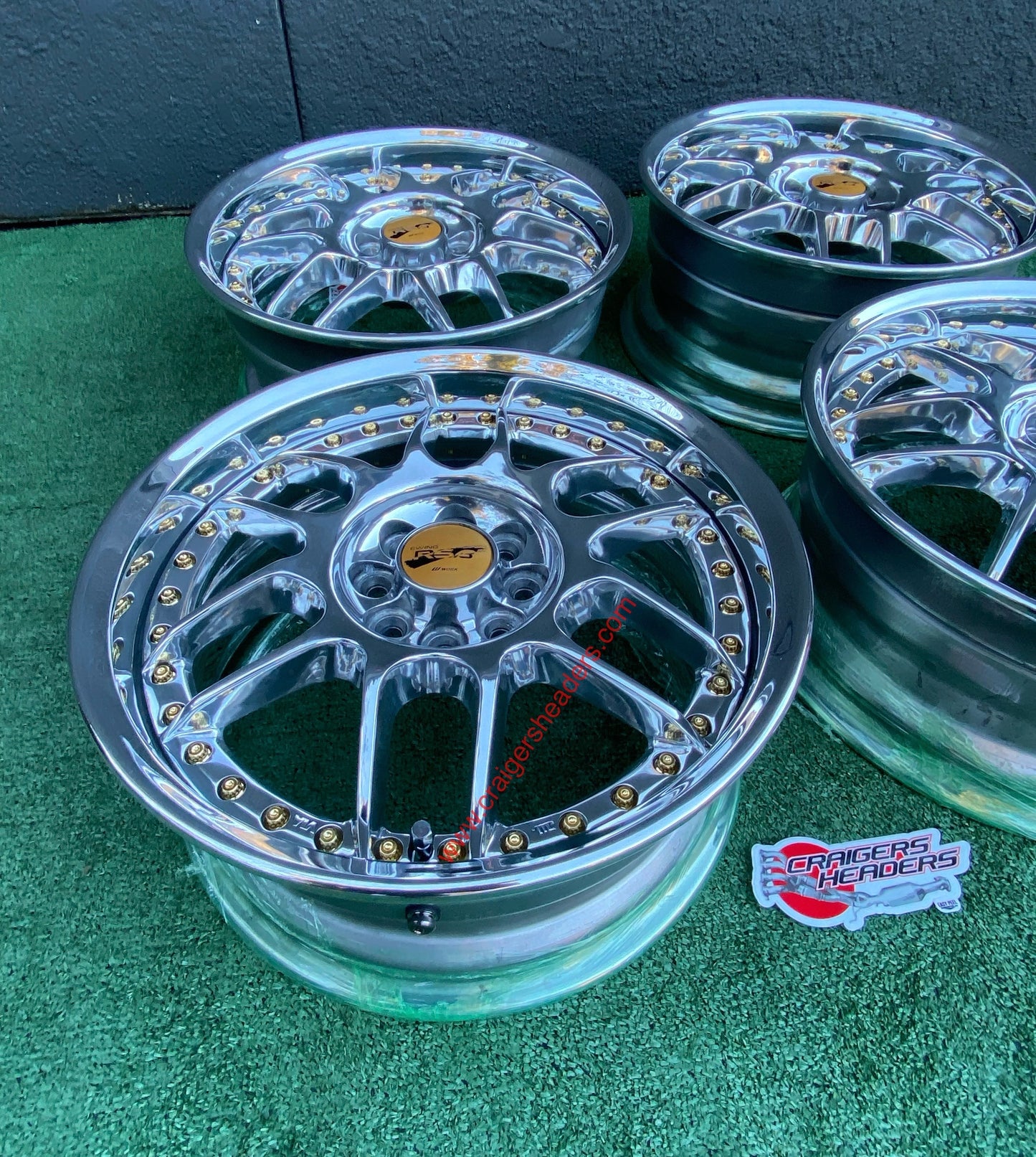 Work RS Beta Wheelset - 16 x 7” 4x100