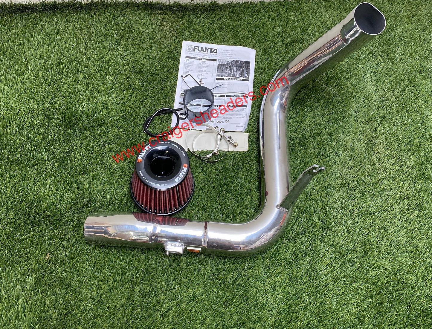 06-08 Mitsubishi Eclipse GT Manual Only 1 Piece Fujita Cold Air Intake - CA-2707M